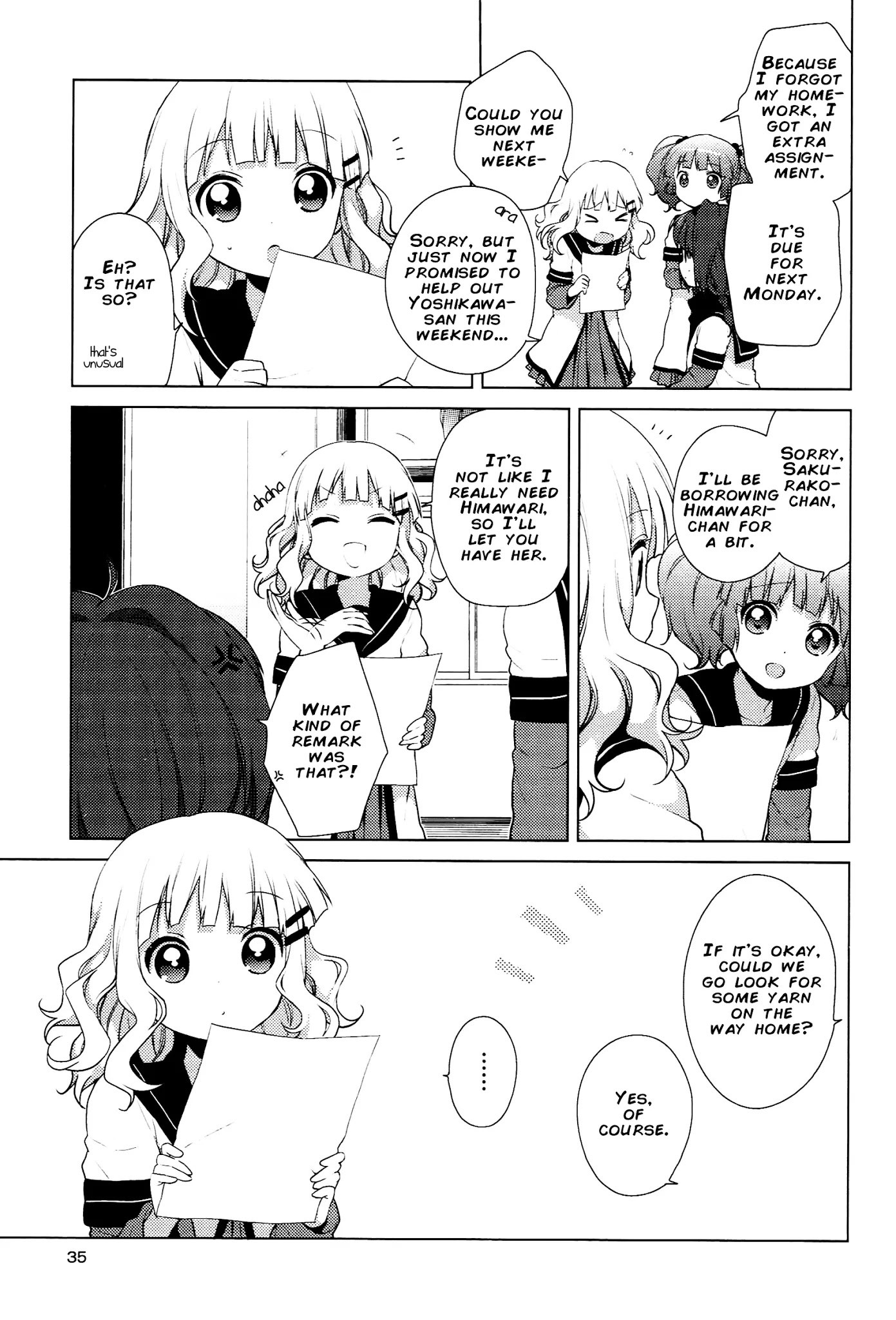 Yuru Yuri chapter 46 page 3