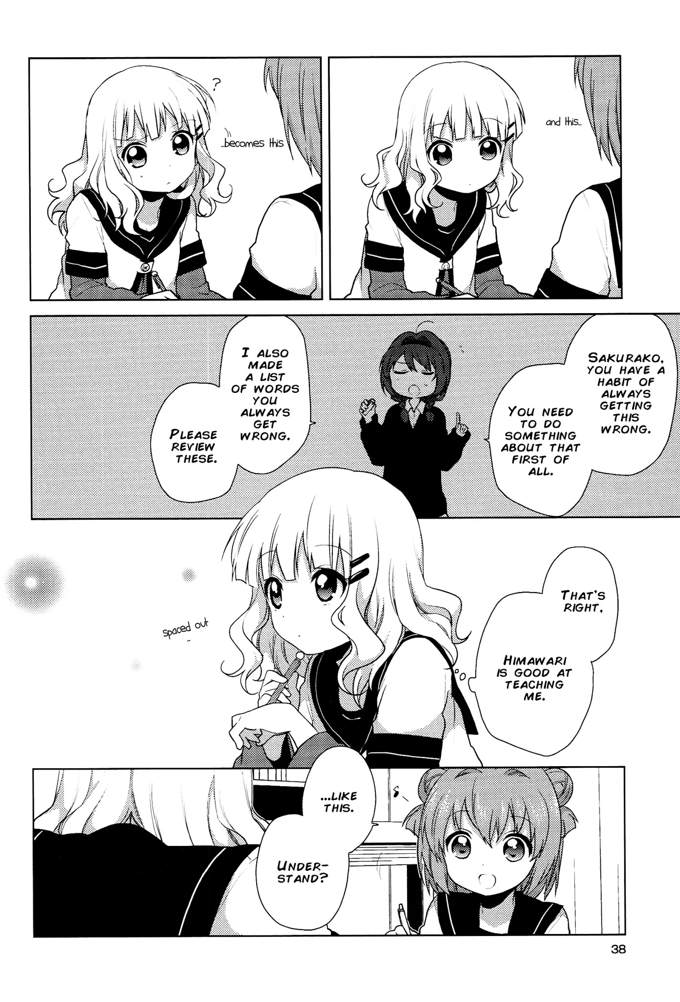 Yuru Yuri chapter 46 page 6
