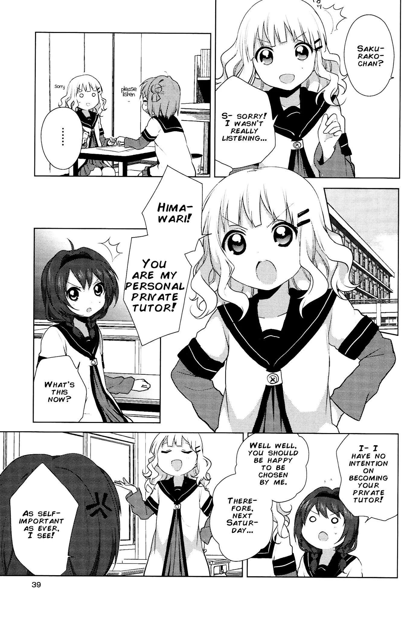Yuru Yuri chapter 46 page 7