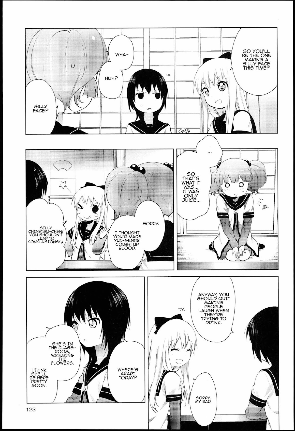 Yuru Yuri chapter 51.1 page 7