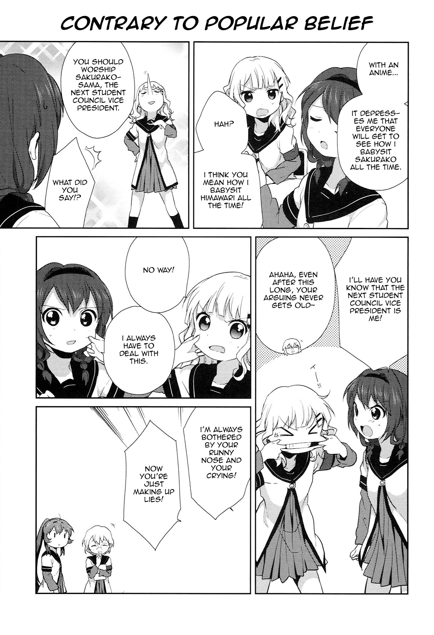 Yuru Yuri chapter 52.1 page 12