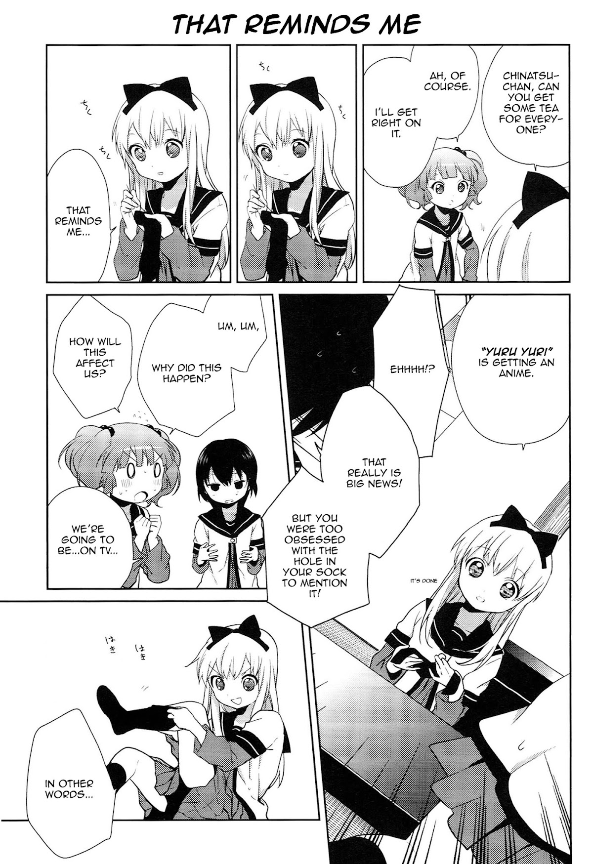 Yuru Yuri chapter 52.1 page 8