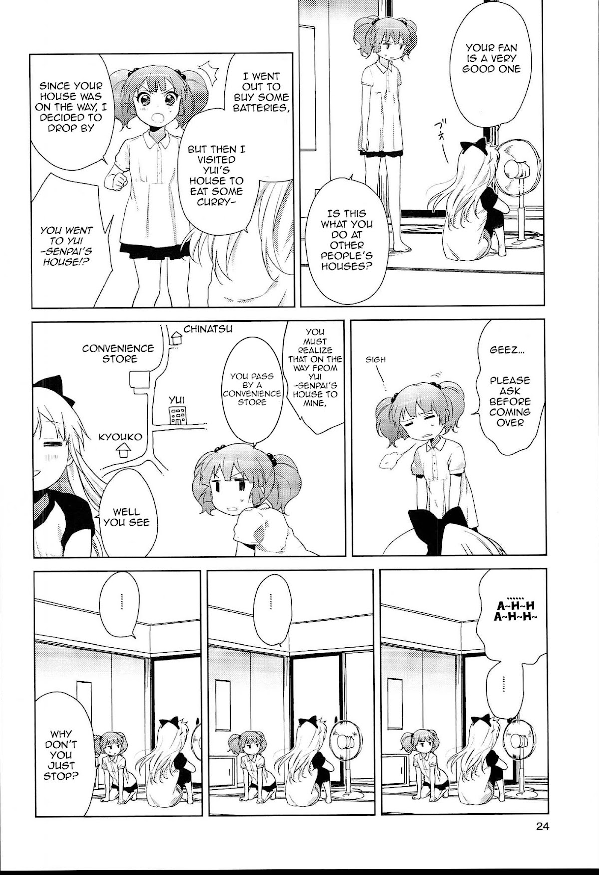 Yuru Yuri chapter 52.11 page 6