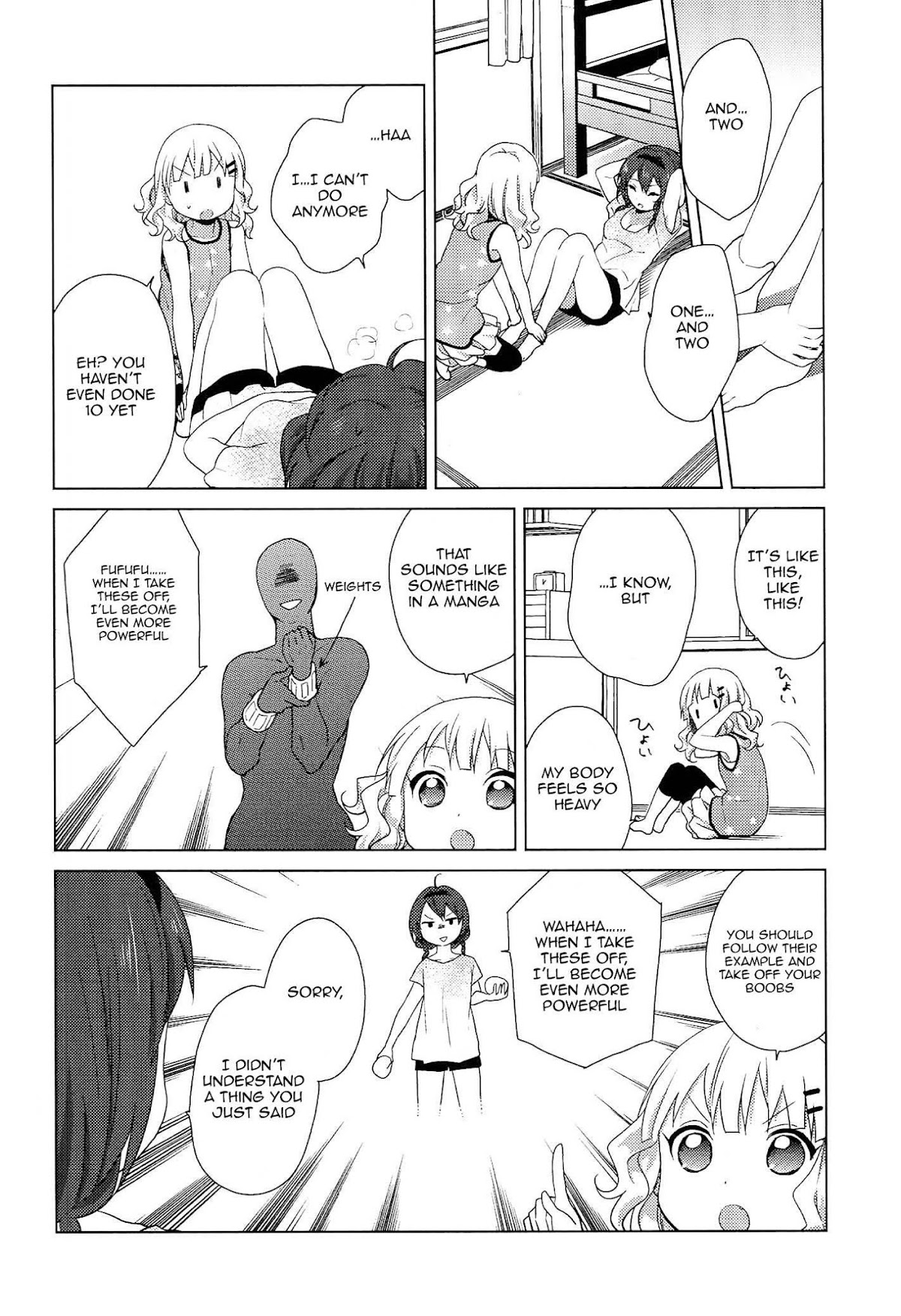 Yuru Yuri chapter 52.14 page 4