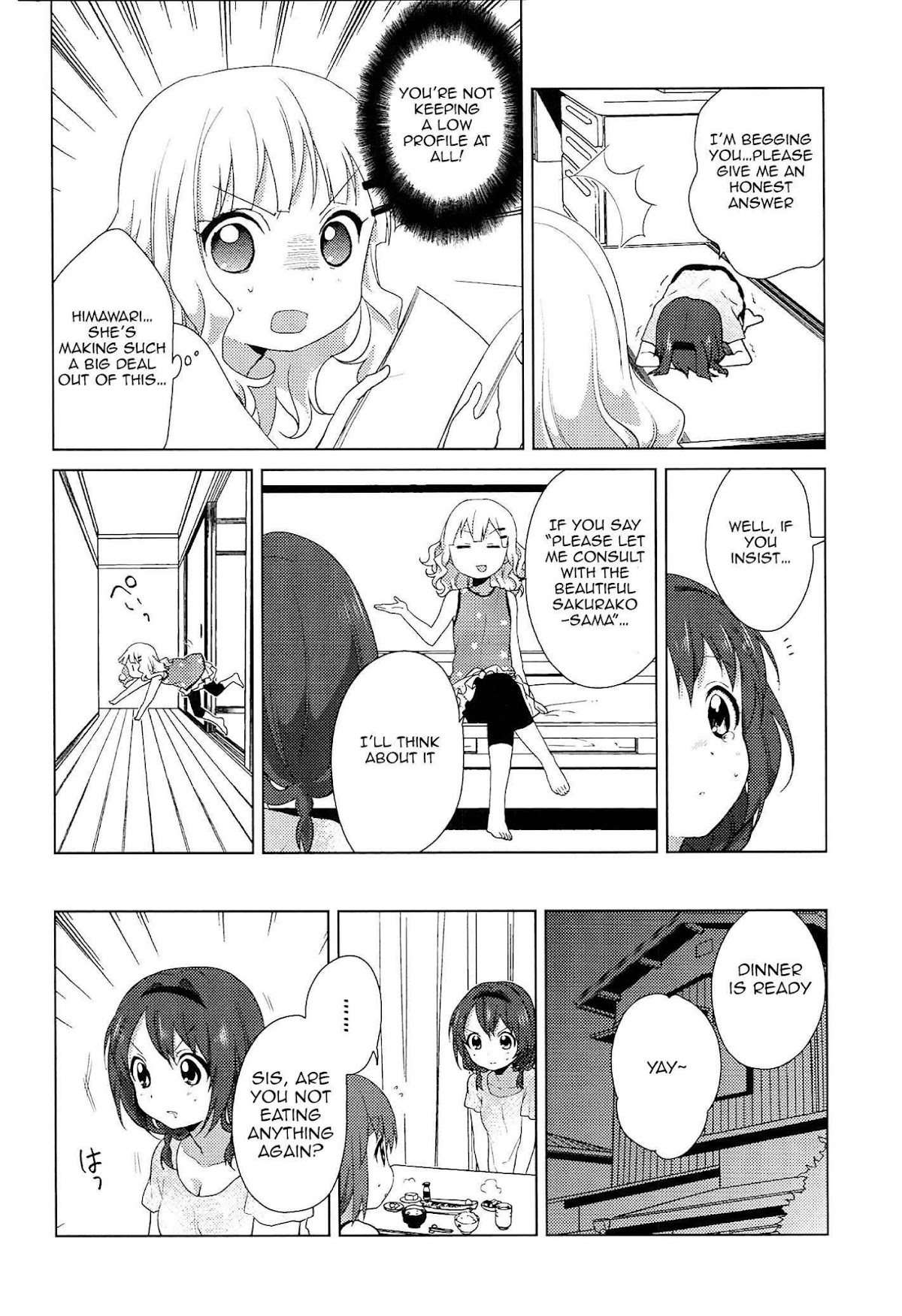 Yuru Yuri chapter 52.14 page 8
