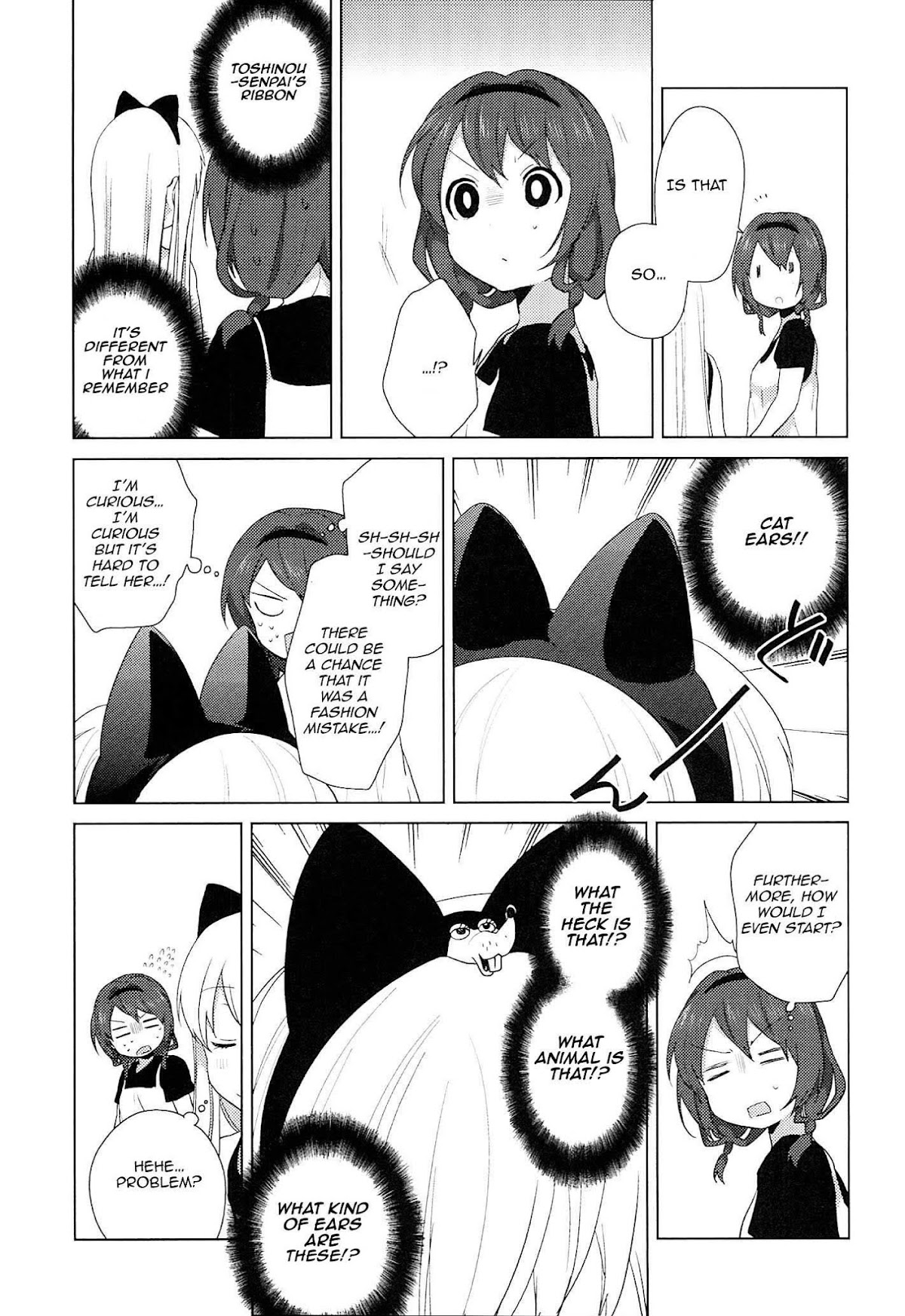 Yuru Yuri chapter 52.17 page 7