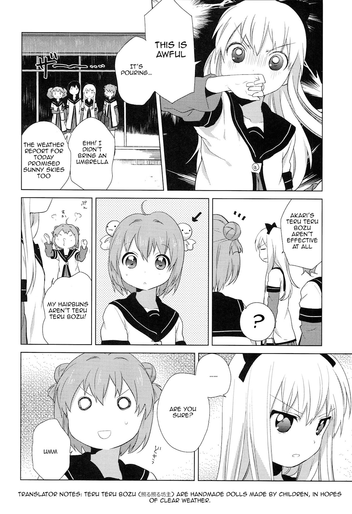 Yuru Yuri chapter 52.2 page 2