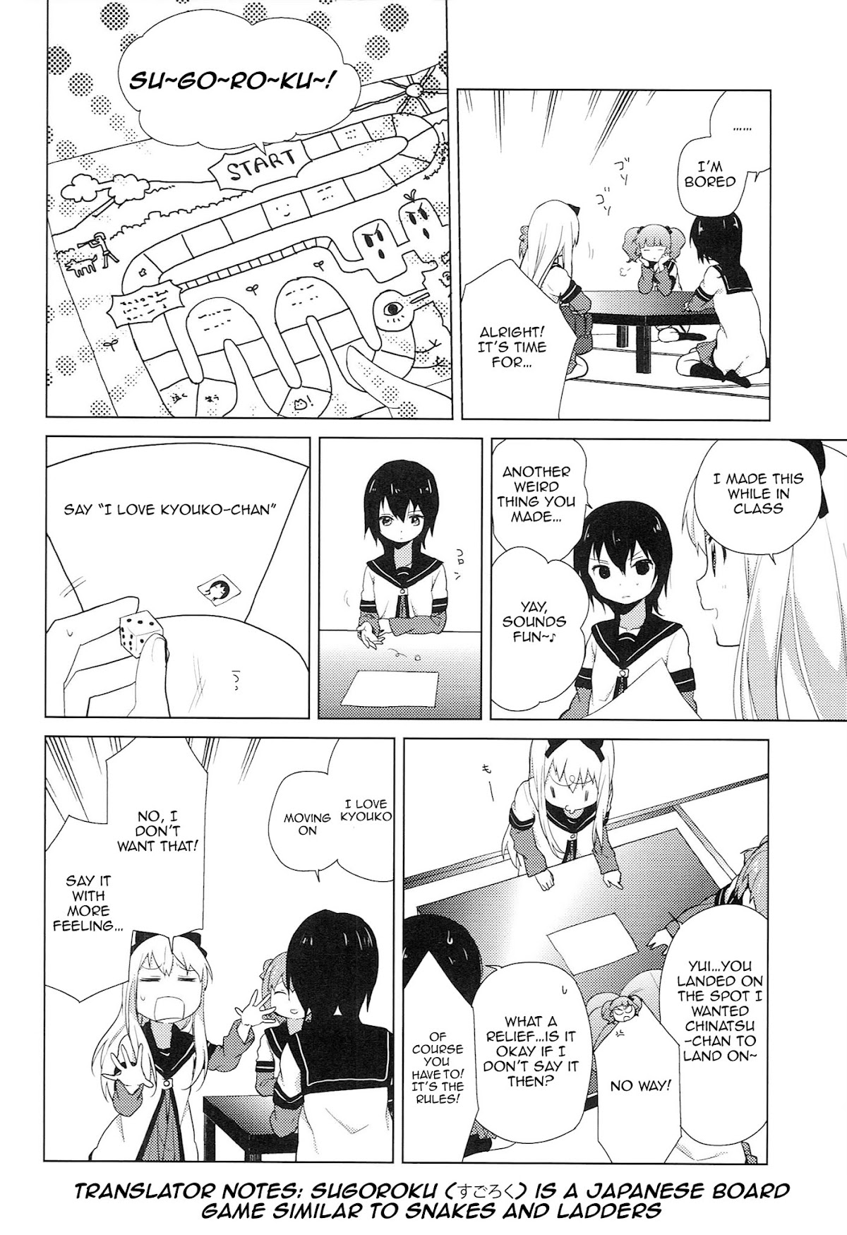 Yuru Yuri chapter 52.2 page 4