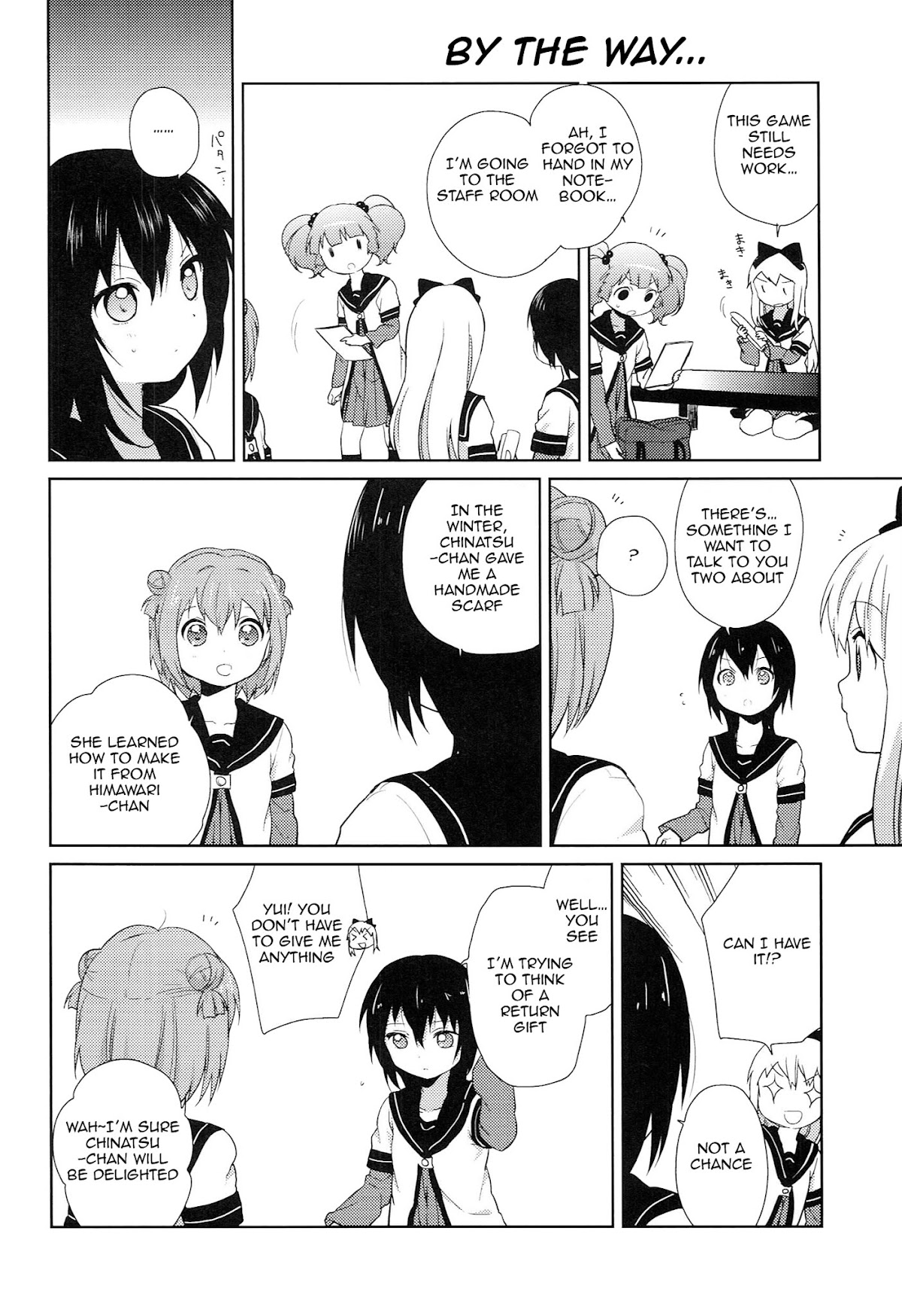 Yuru Yuri chapter 52.2 page 6
