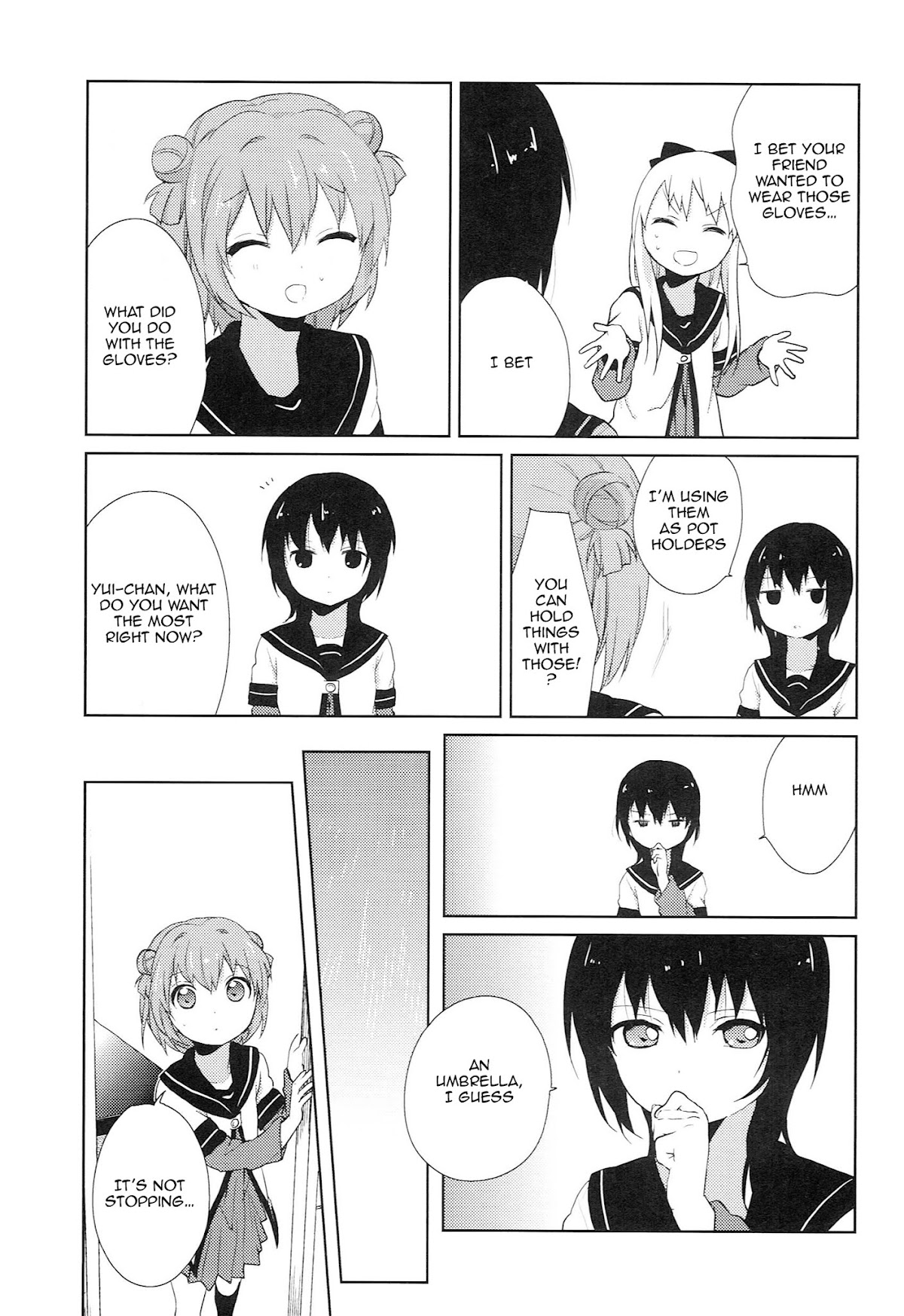 Yuru Yuri chapter 52.2 page 9