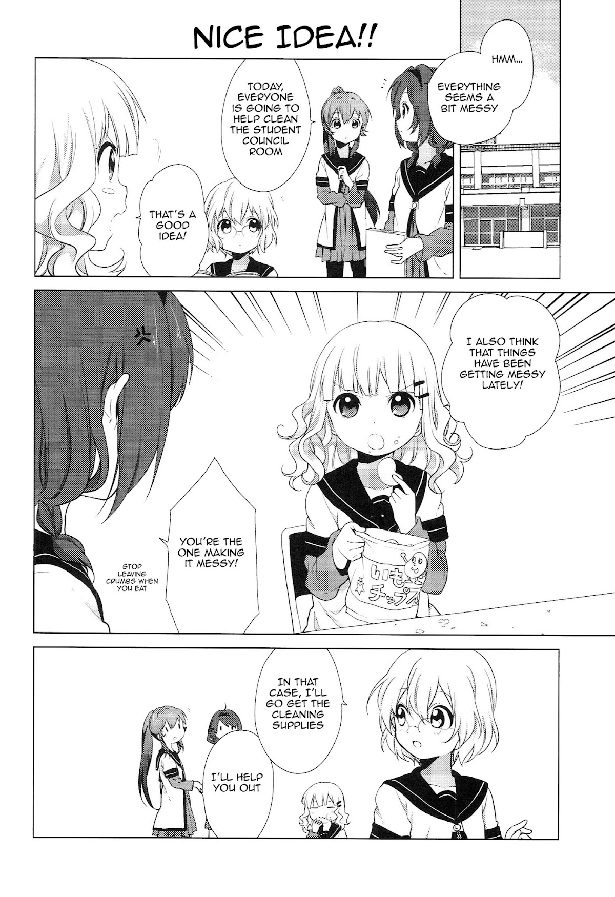 Yuru Yuri chapter 52.3 page 2