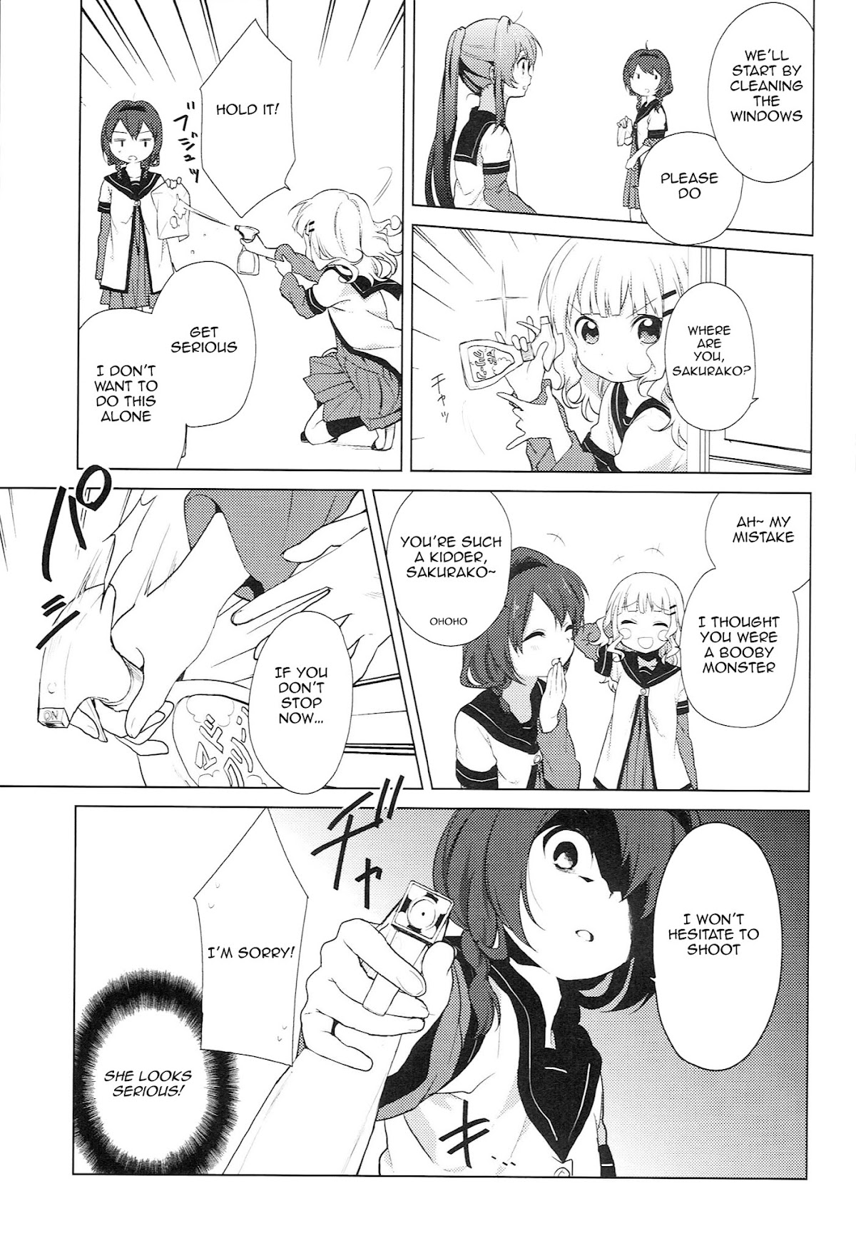 Yuru Yuri chapter 52.3 page 3