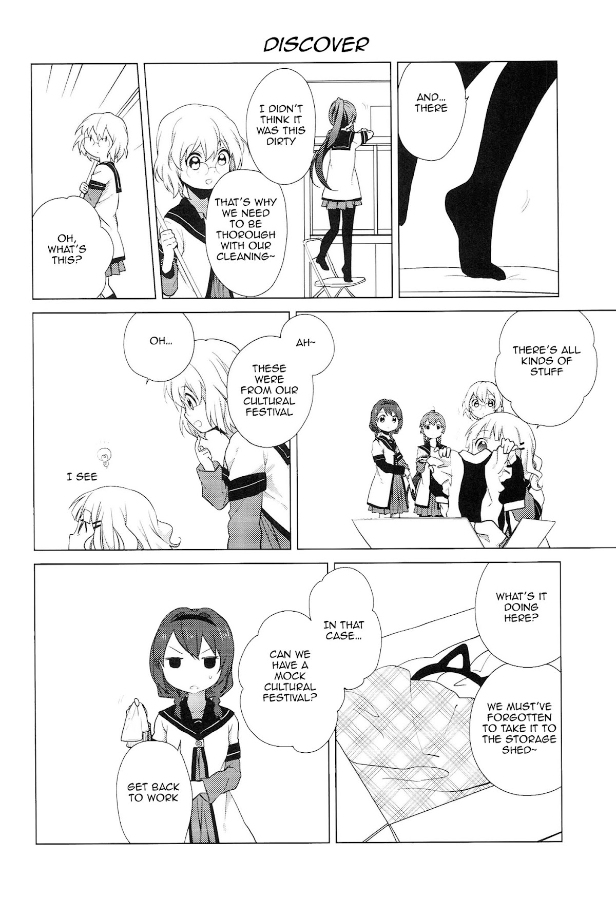 Yuru Yuri chapter 52.3 page 4