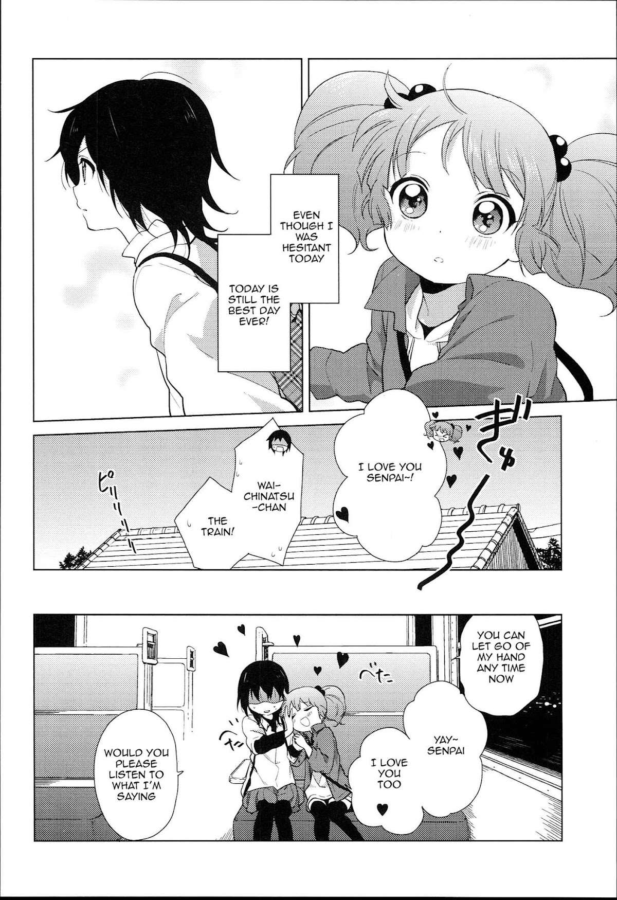 Yuru Yuri chapter 52.4 page 12