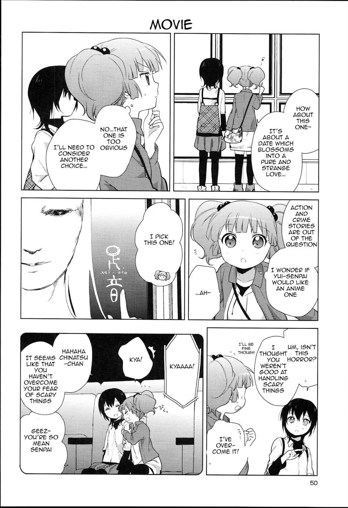 Yuru Yuri chapter 52.4 page 4