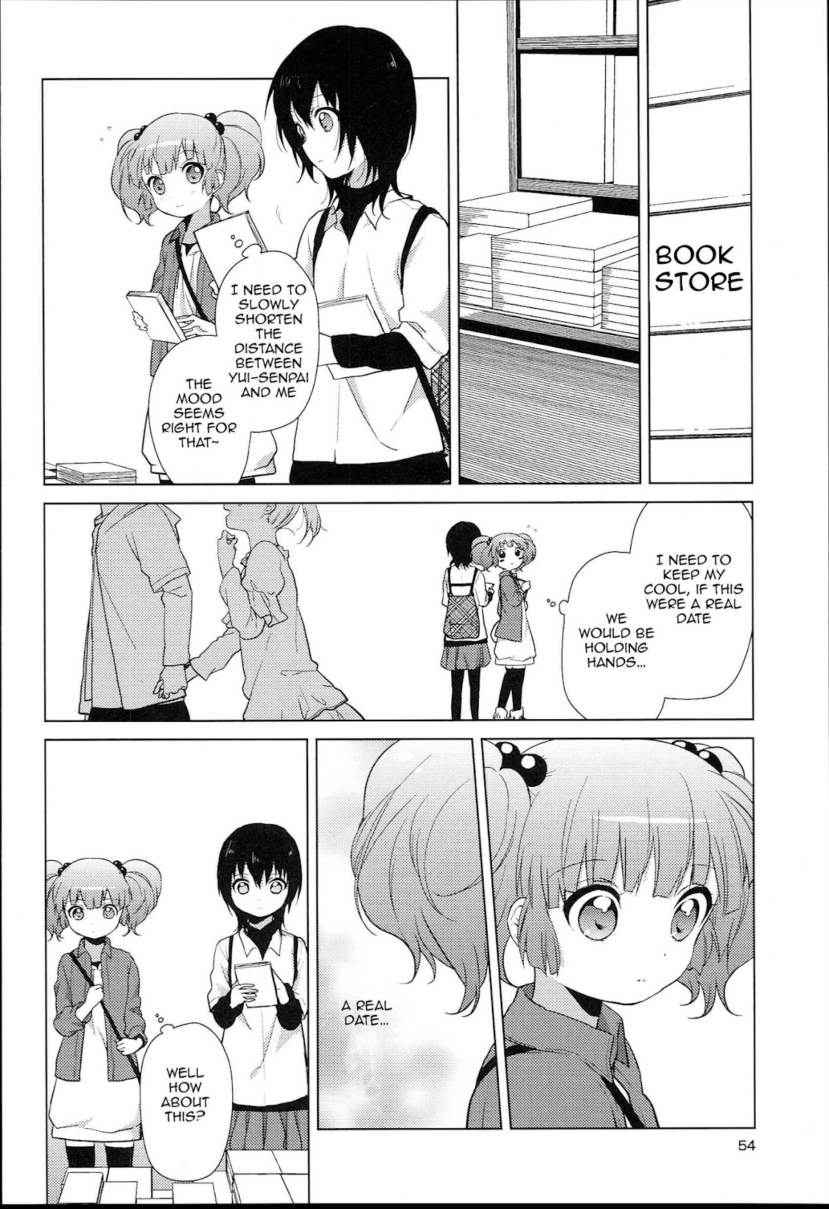 Yuru Yuri chapter 52.4 page 8