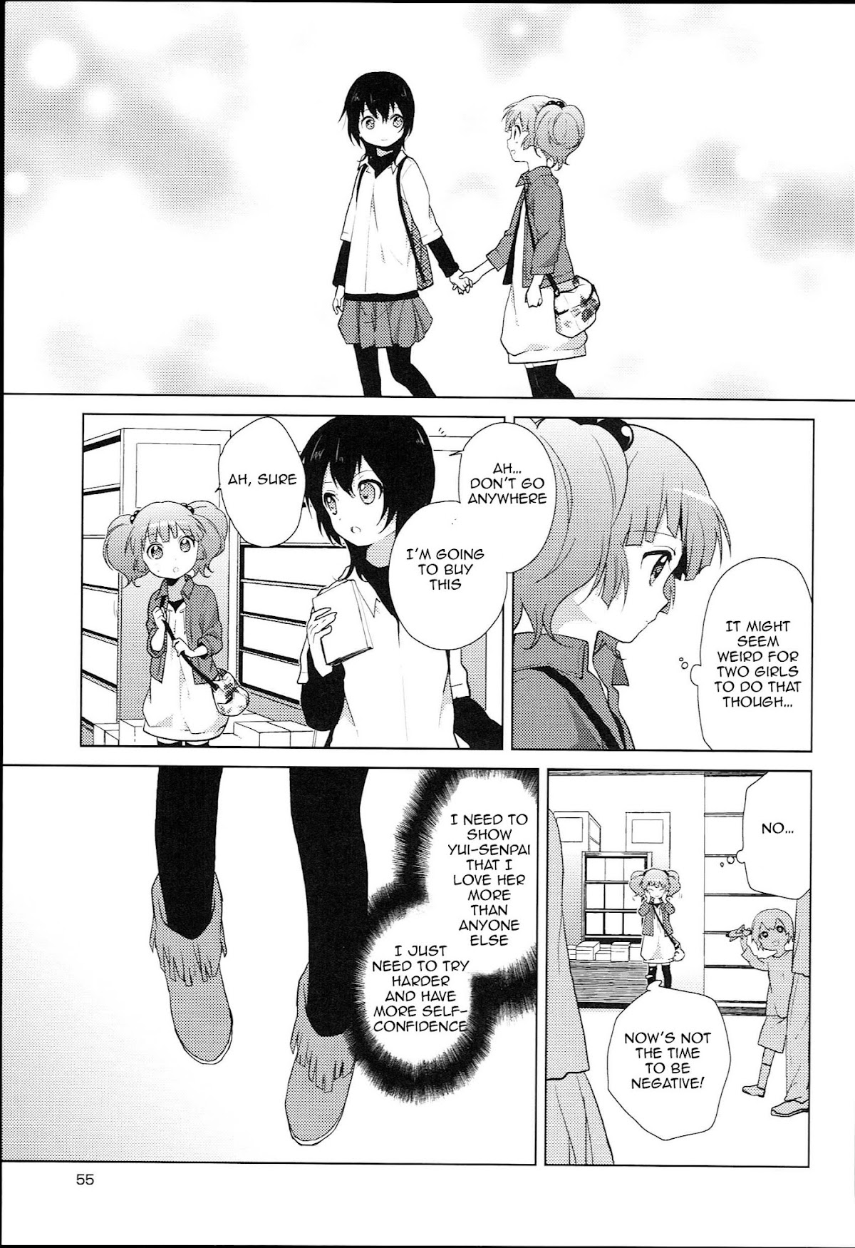 Yuru Yuri chapter 52.4 page 9