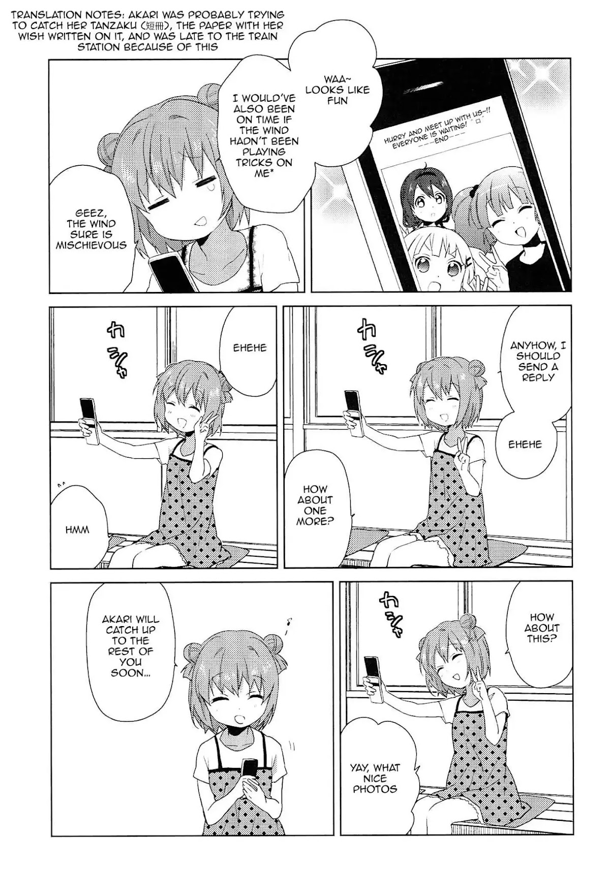 Yuru Yuri chapter 52.6 page 3