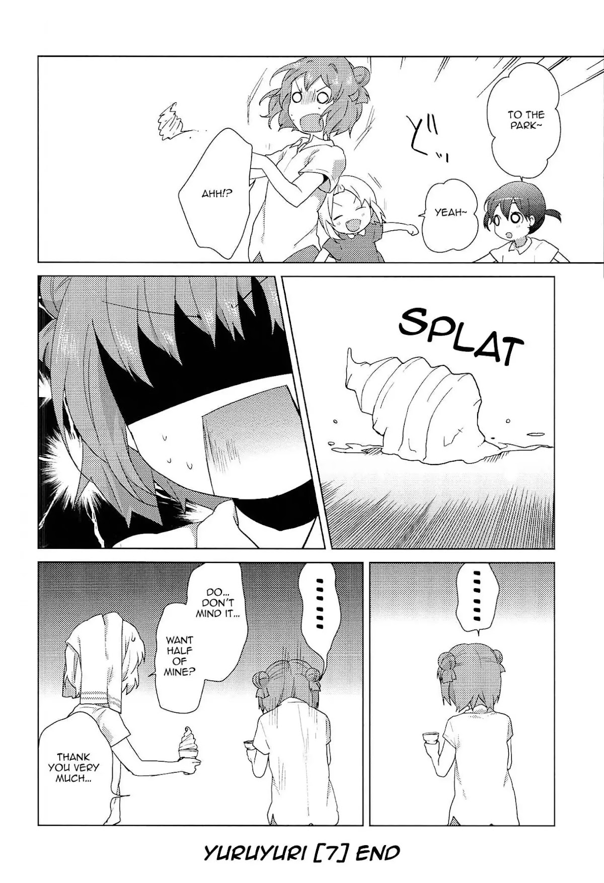 Yuru Yuri chapter 52.8 page 12