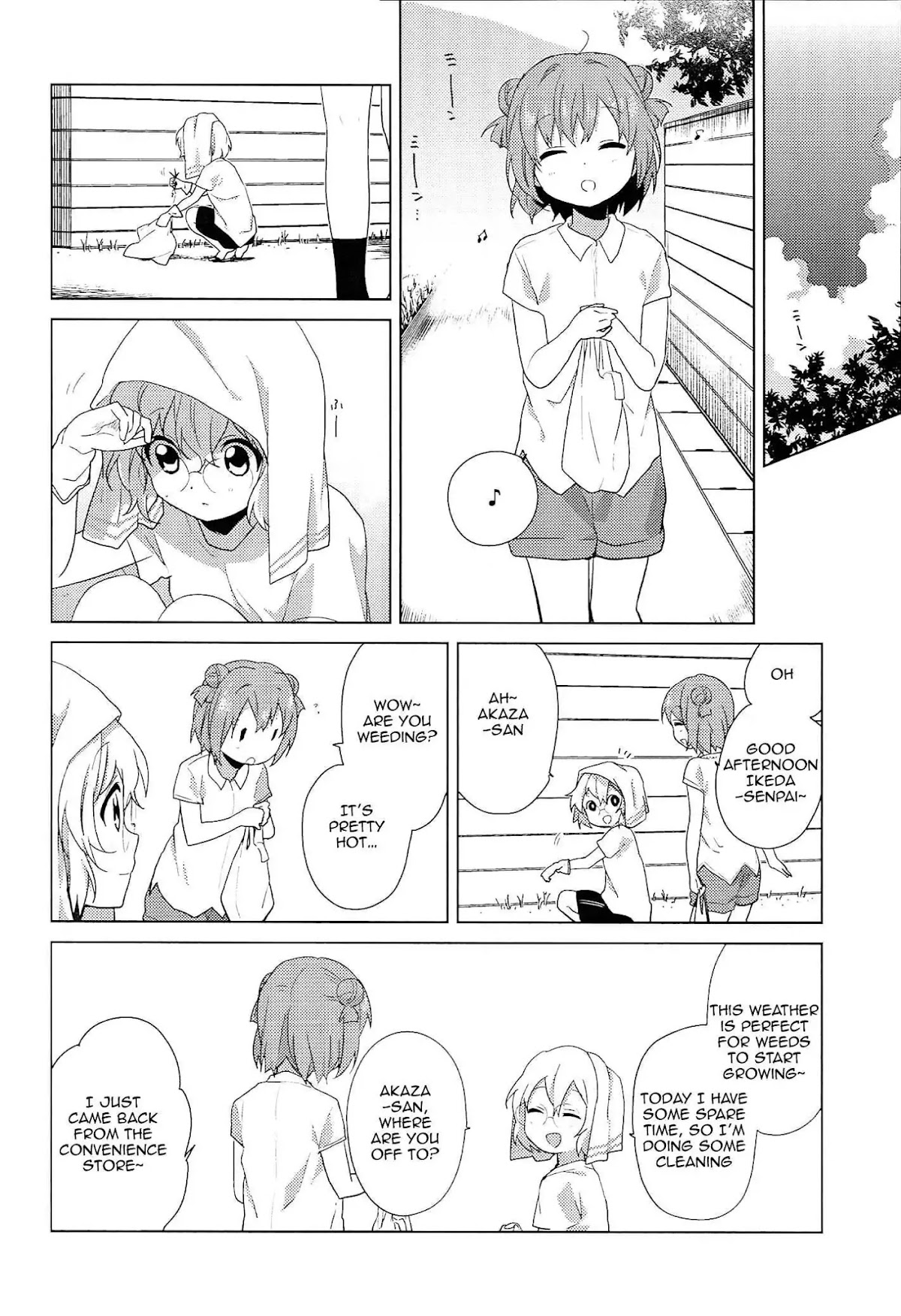 Yuru Yuri chapter 52.8 page 2