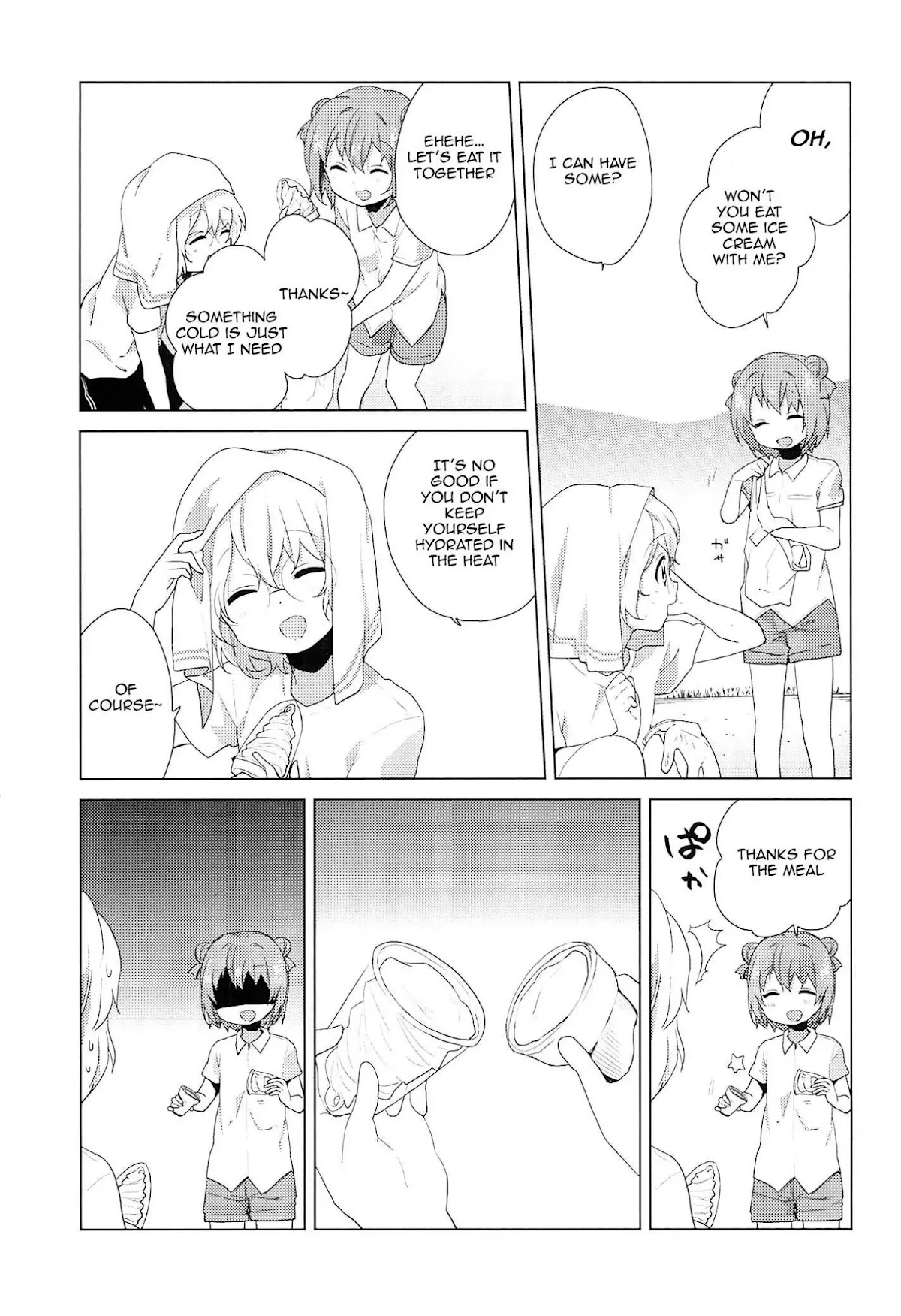 Yuru Yuri chapter 52.8 page 3