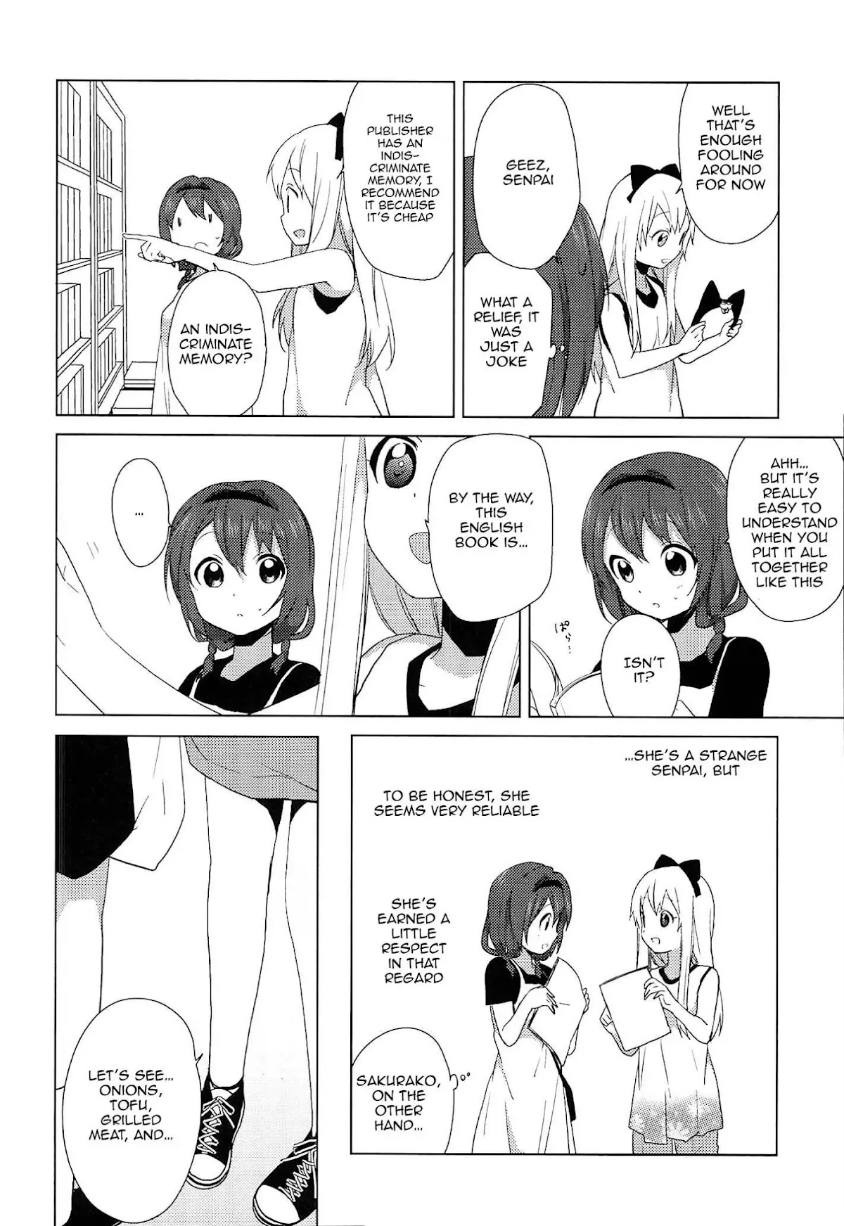 Yuru Yuri chapter 52.8 page 8