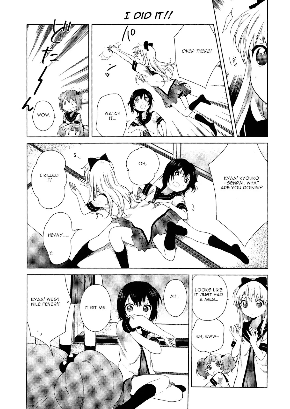 Yuru Yuri chapter 52.9 page 12