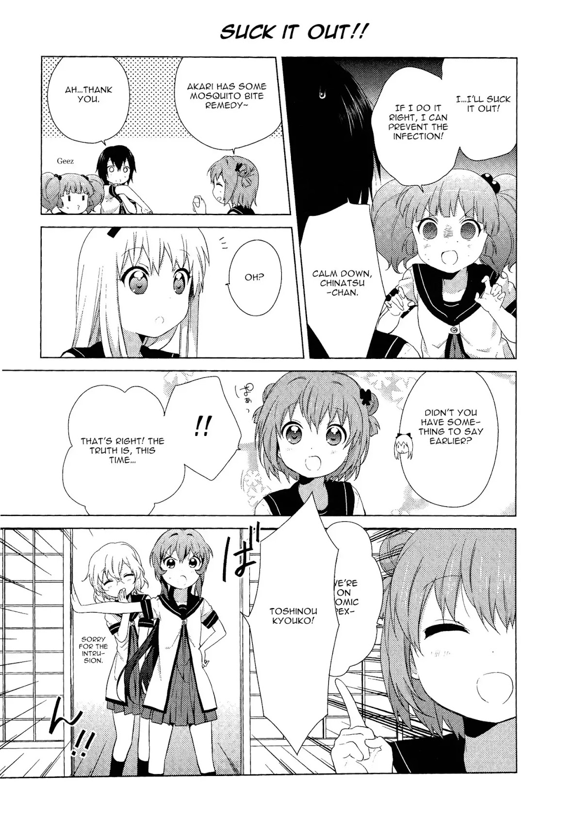 Yuru Yuri chapter 52.9 page 13