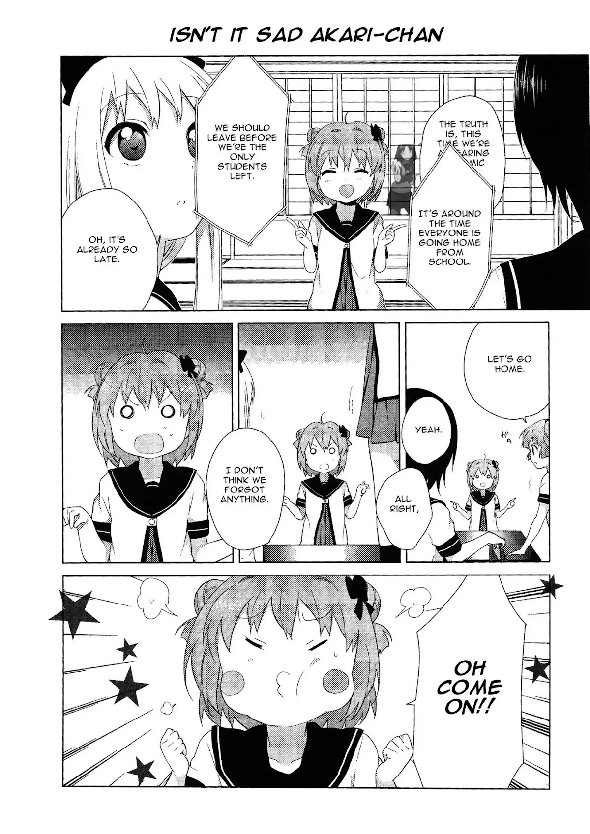 Yuru Yuri chapter 52.9 page 16