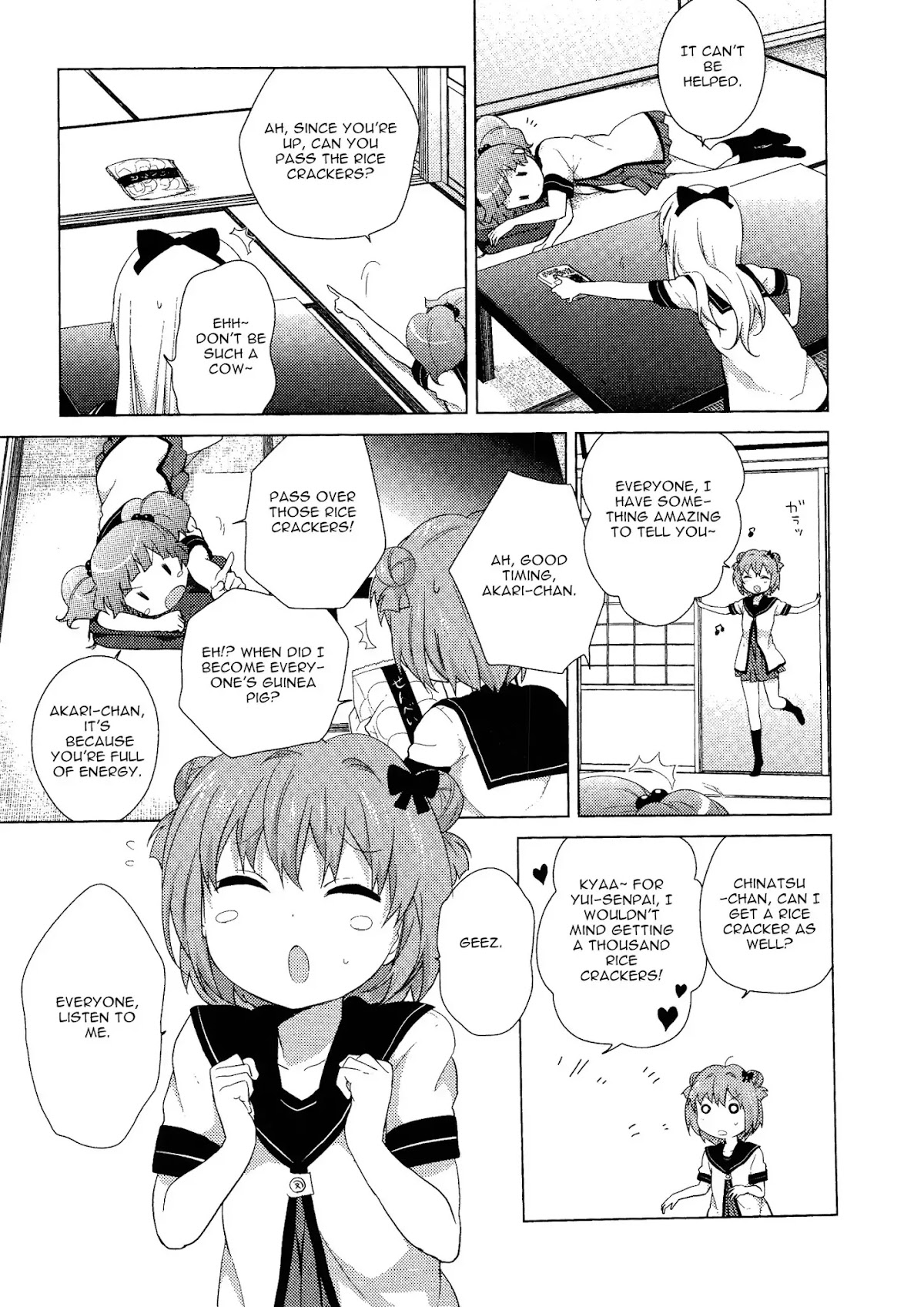 Yuru Yuri chapter 52.9 page 7