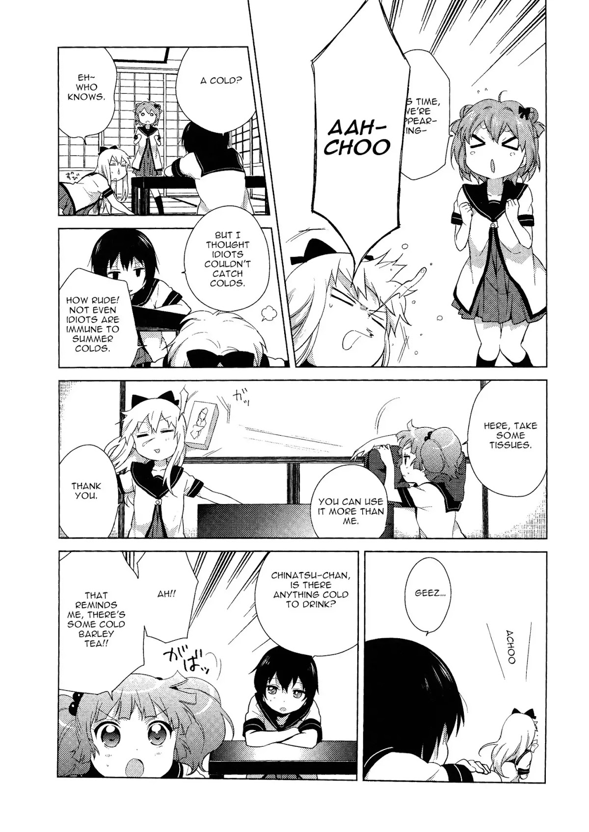 Yuru Yuri chapter 52.9 page 8