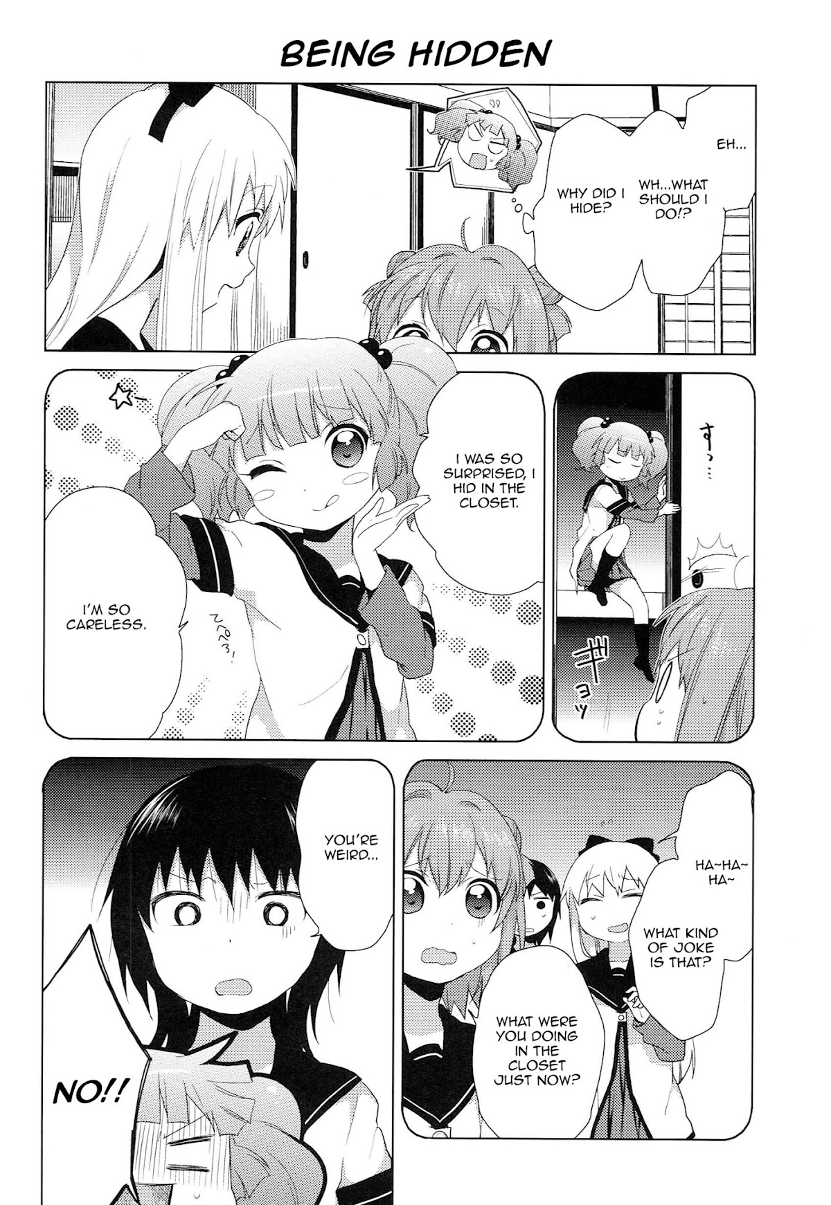 Yuru Yuri chapter 52 page 4