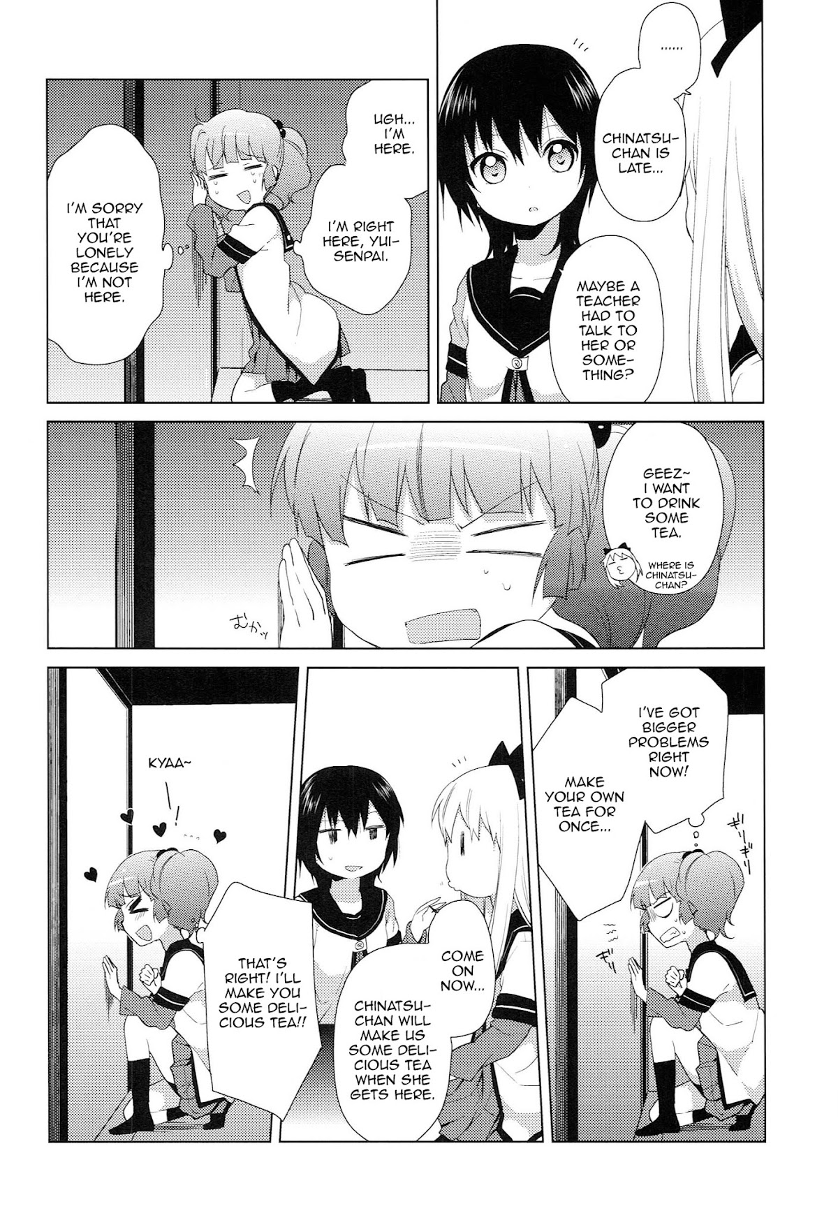 Yuru Yuri chapter 52 page 6