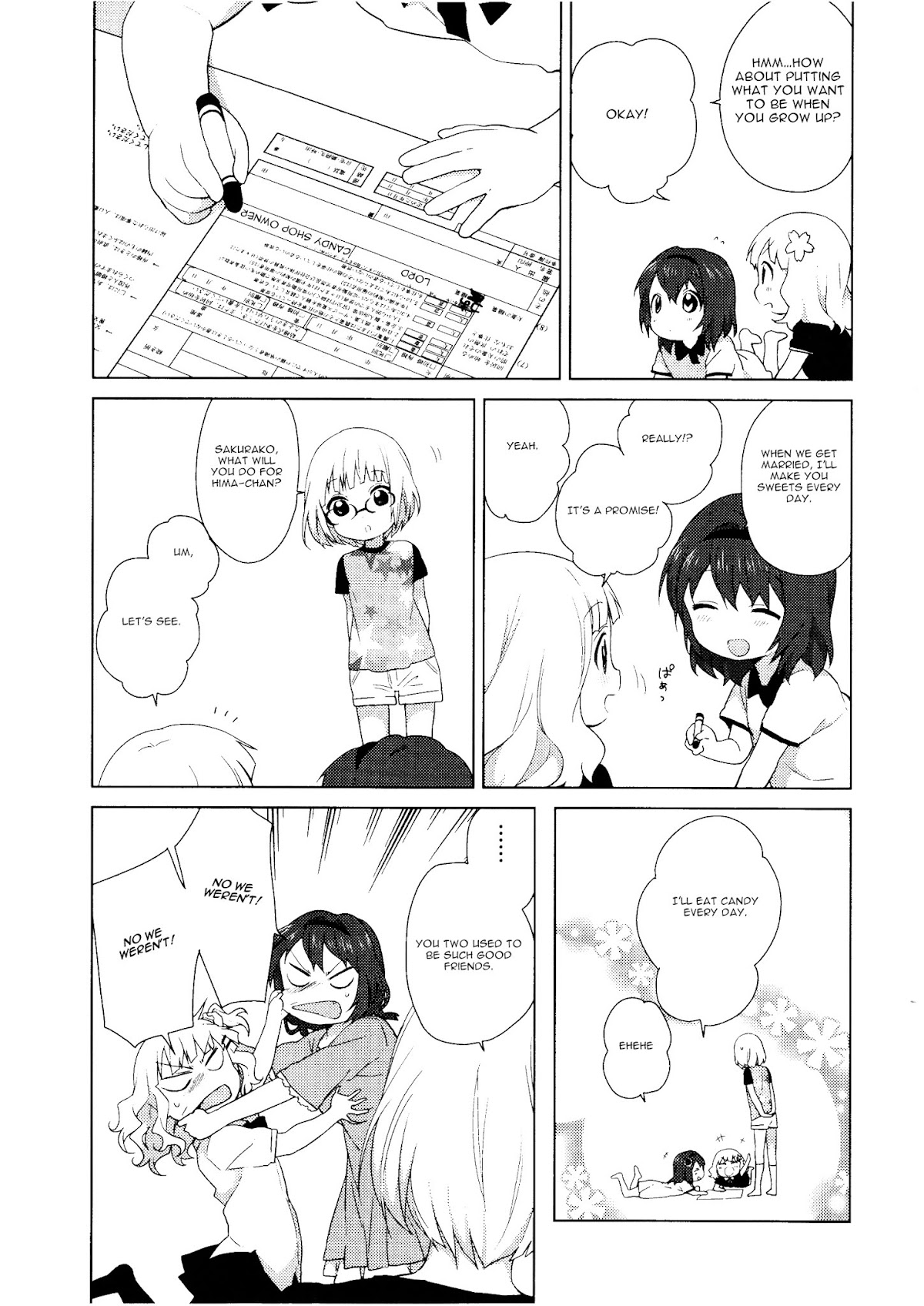 Yuru Yuri chapter 54 page 9