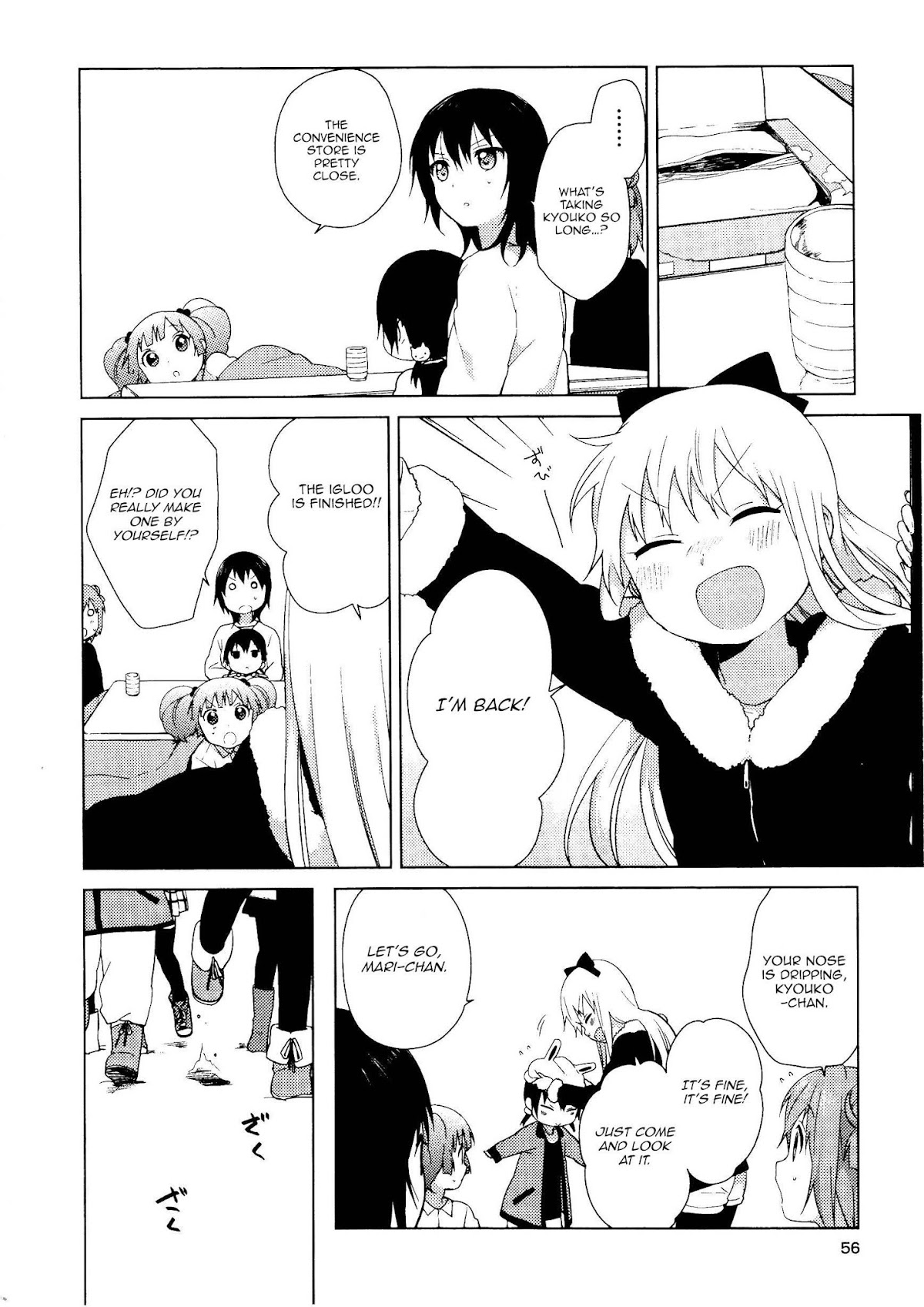 Yuru Yuri chapter 55 page 10
