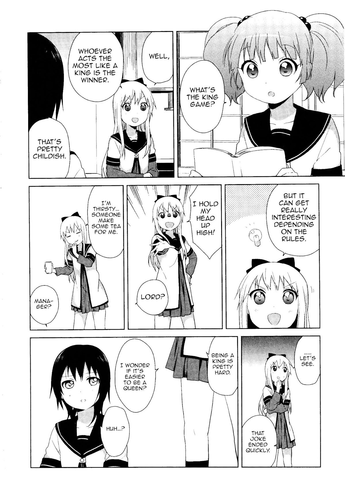 Yuru Yuri chapter 56 page 2