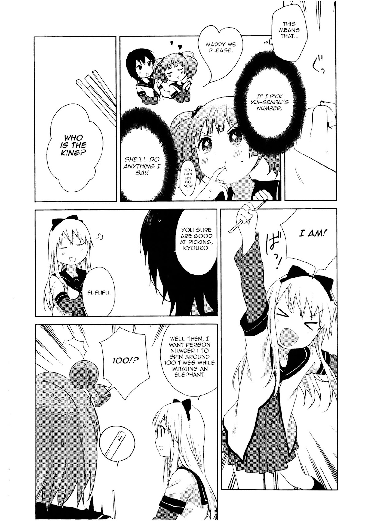 Yuru Yuri chapter 56 page 6
