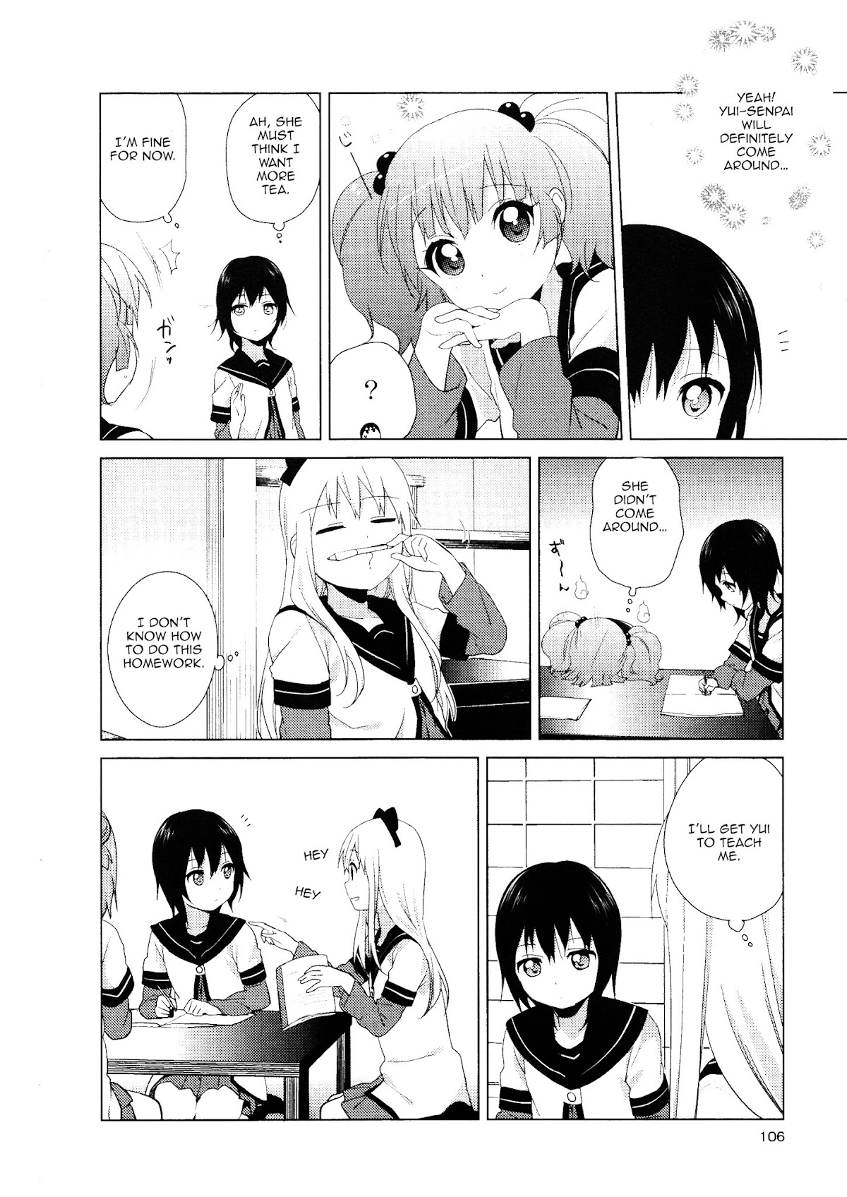 Yuru Yuri chapter 59 page 4