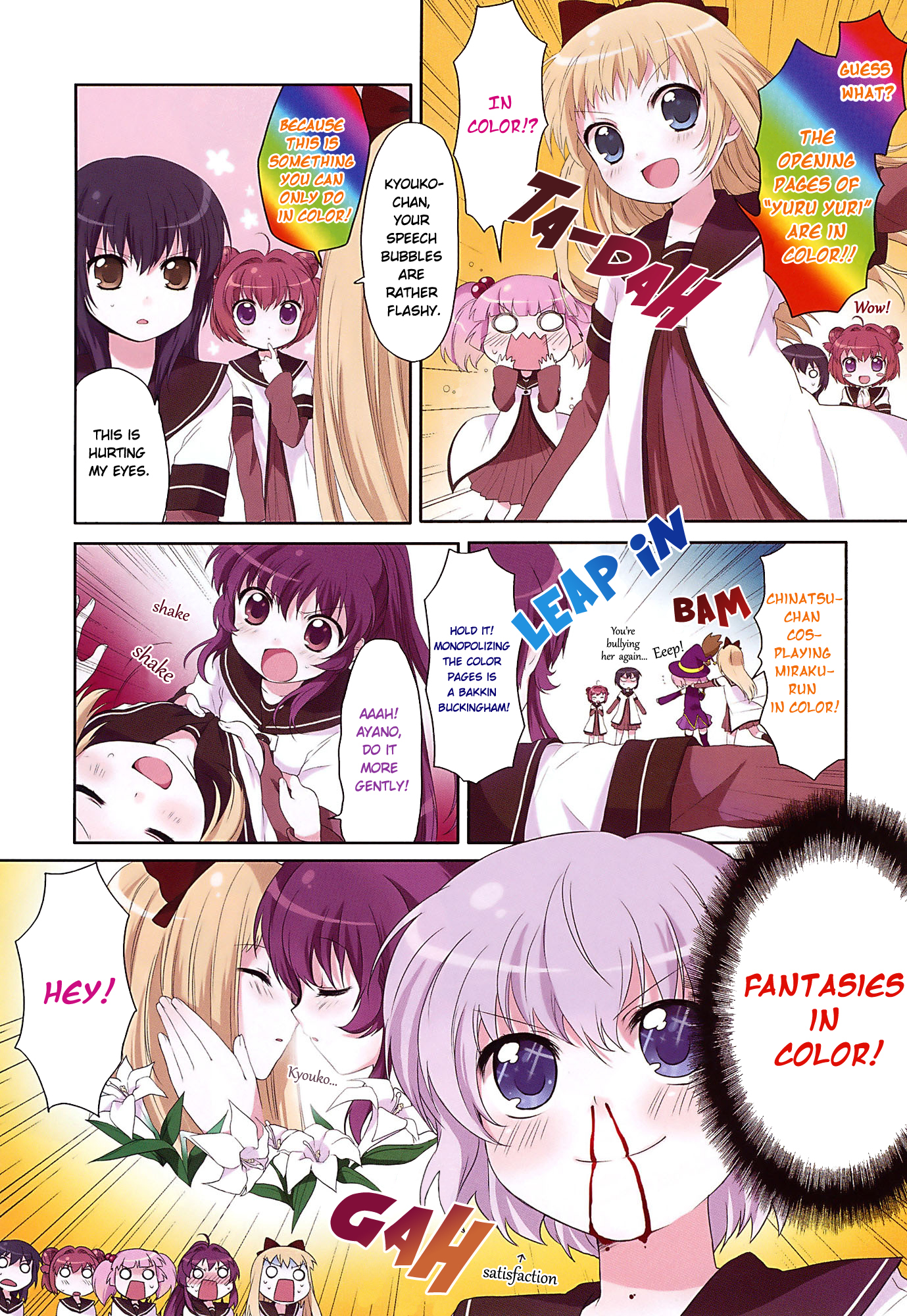 Yuru Yuri chapter 6 page 1