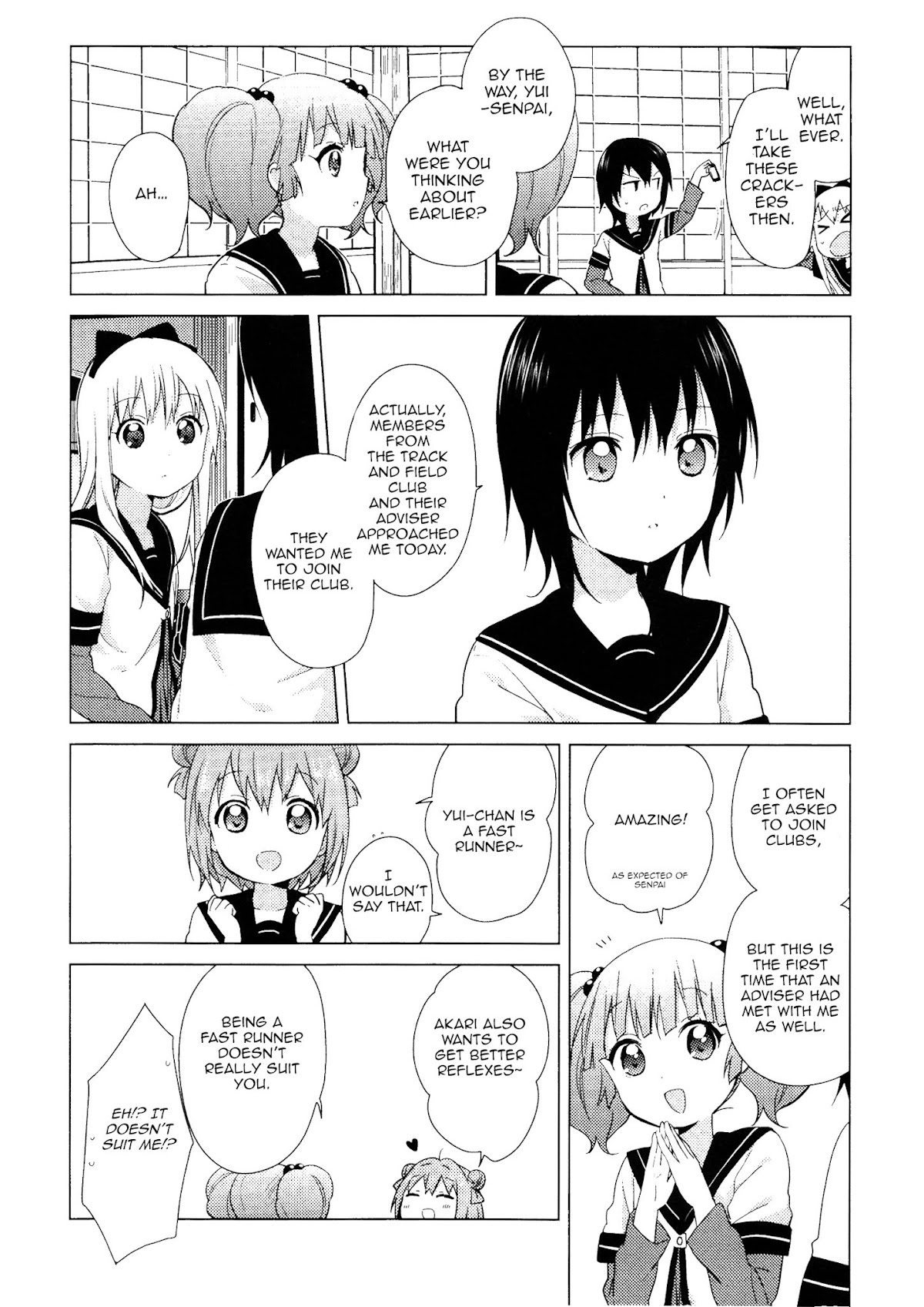 Yuru Yuri chapter 60 page 4
