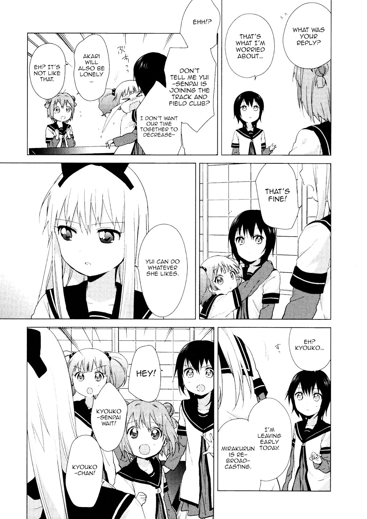 Yuru Yuri chapter 60 page 5
