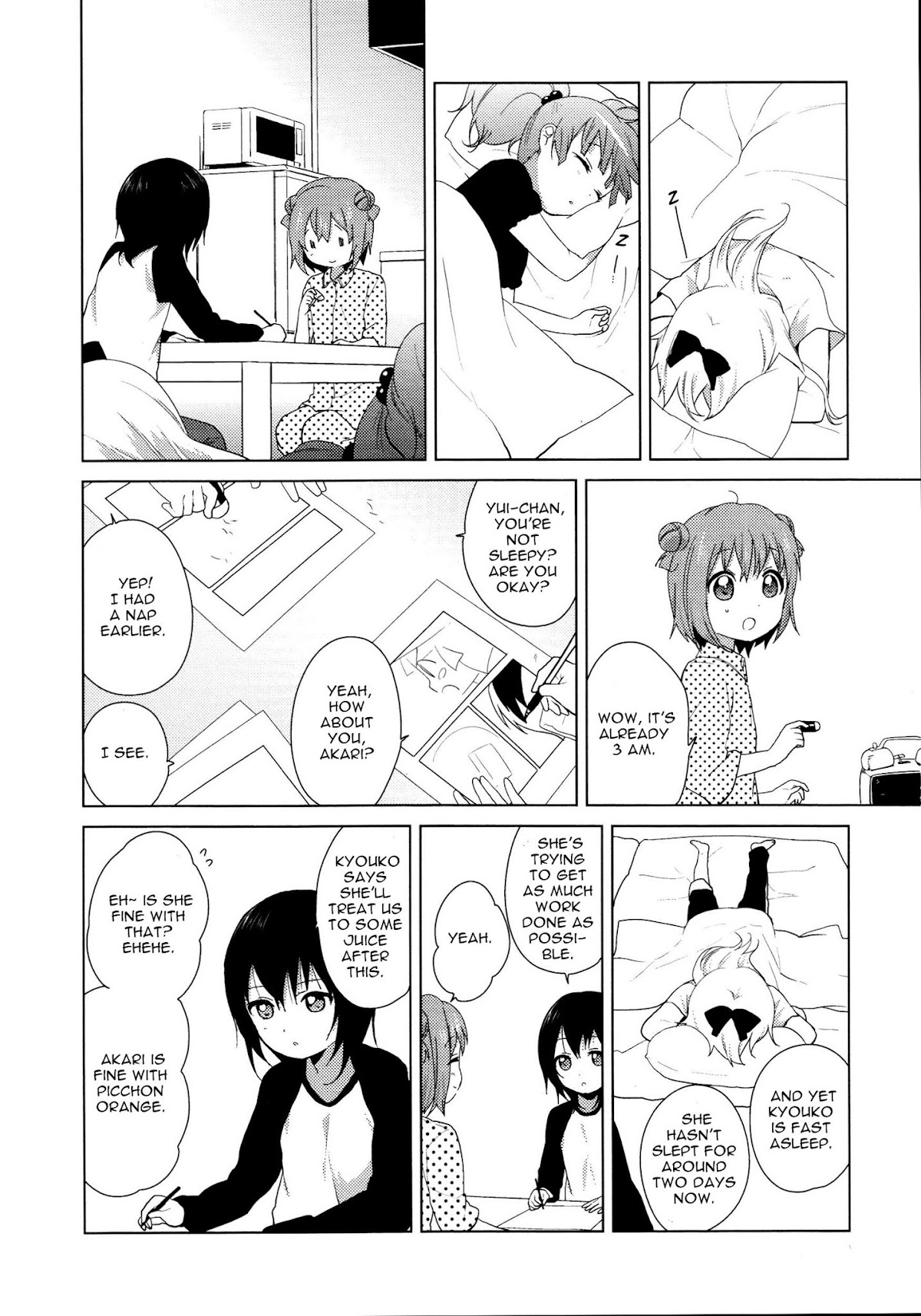 Yuru Yuri chapter 61.2 page 2