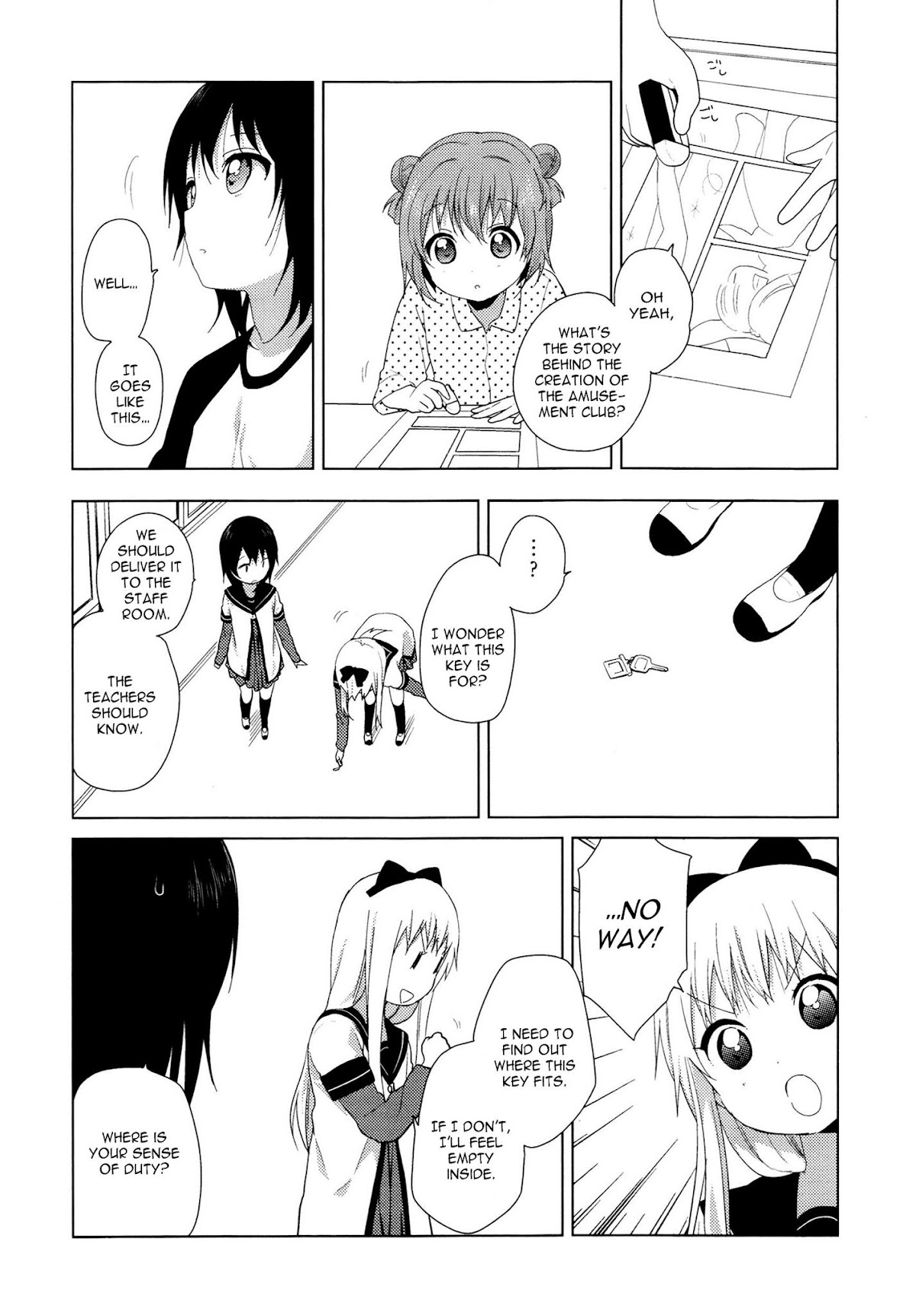 Yuru Yuri chapter 61.2 page 3