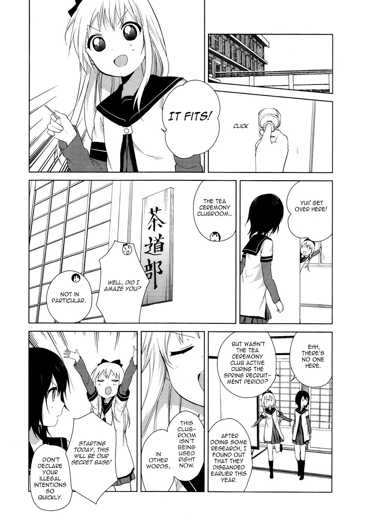Yuru Yuri chapter 61.2 page 4
