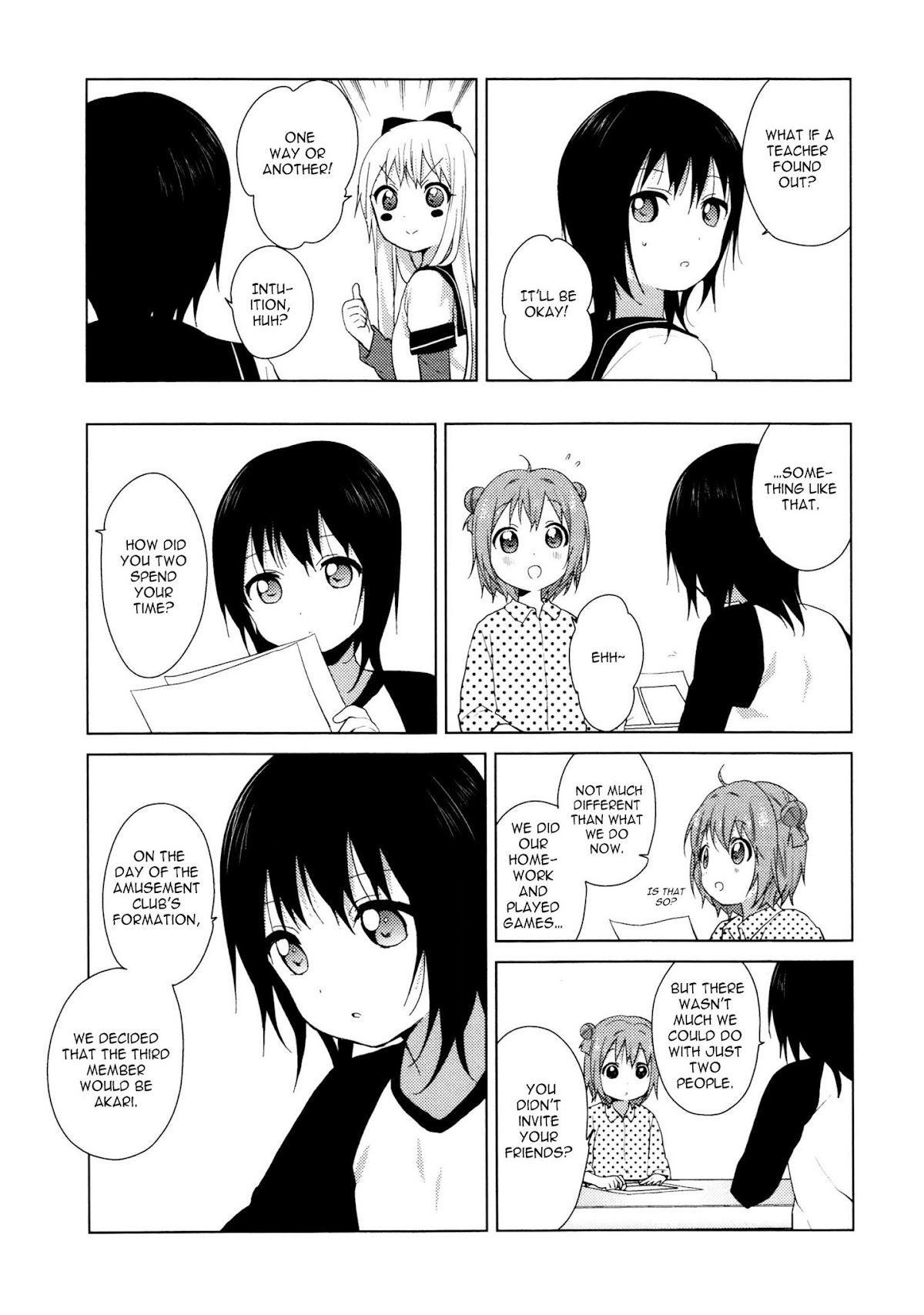 Yuru Yuri chapter 61.2 page 5