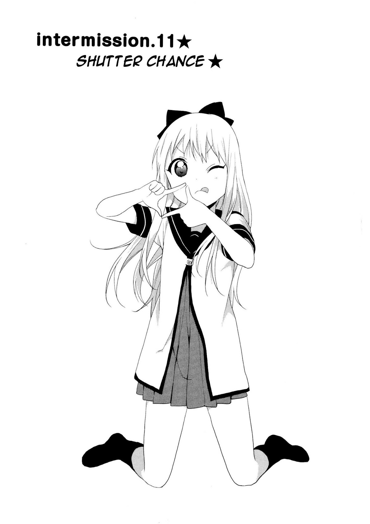 Yuru Yuri chapter 61.3 page 1