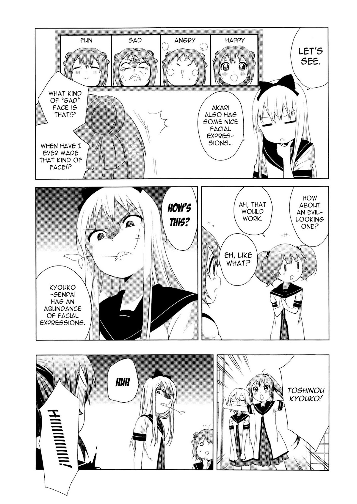 Yuru Yuri chapter 61.3 page 12