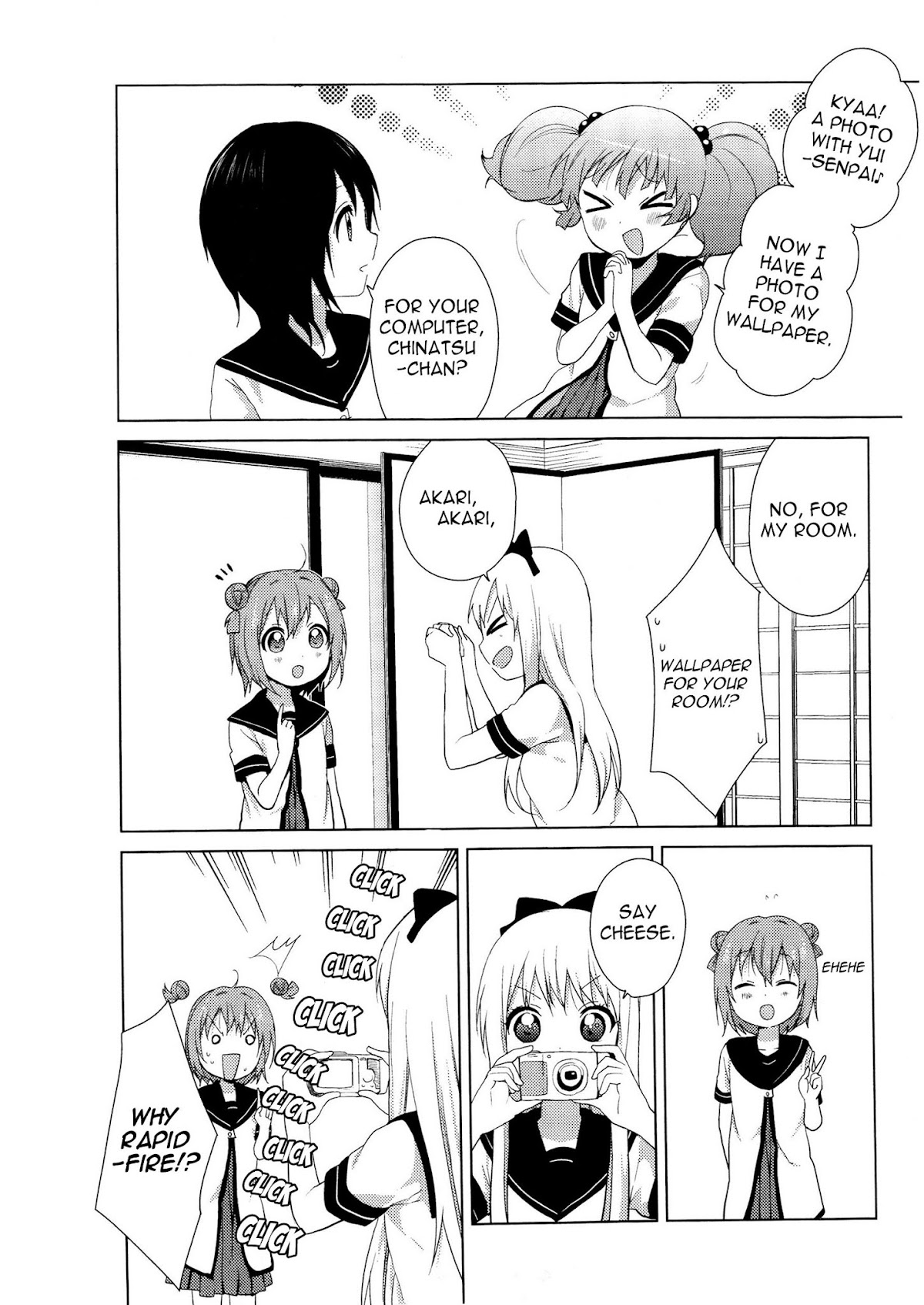 Yuru Yuri chapter 61.3 page 3