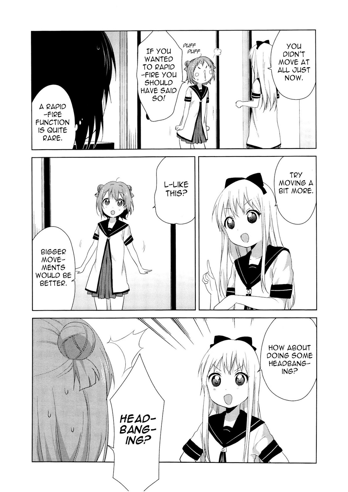 Yuru Yuri chapter 61.3 page 4