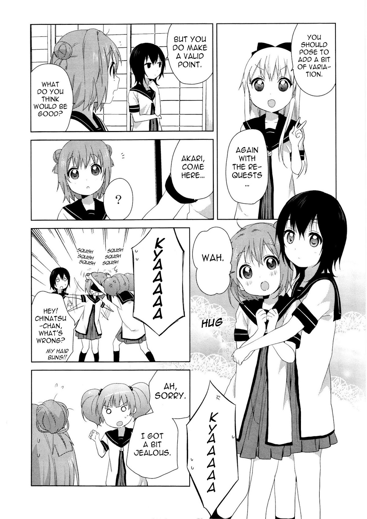 Yuru Yuri chapter 61.3 page 8